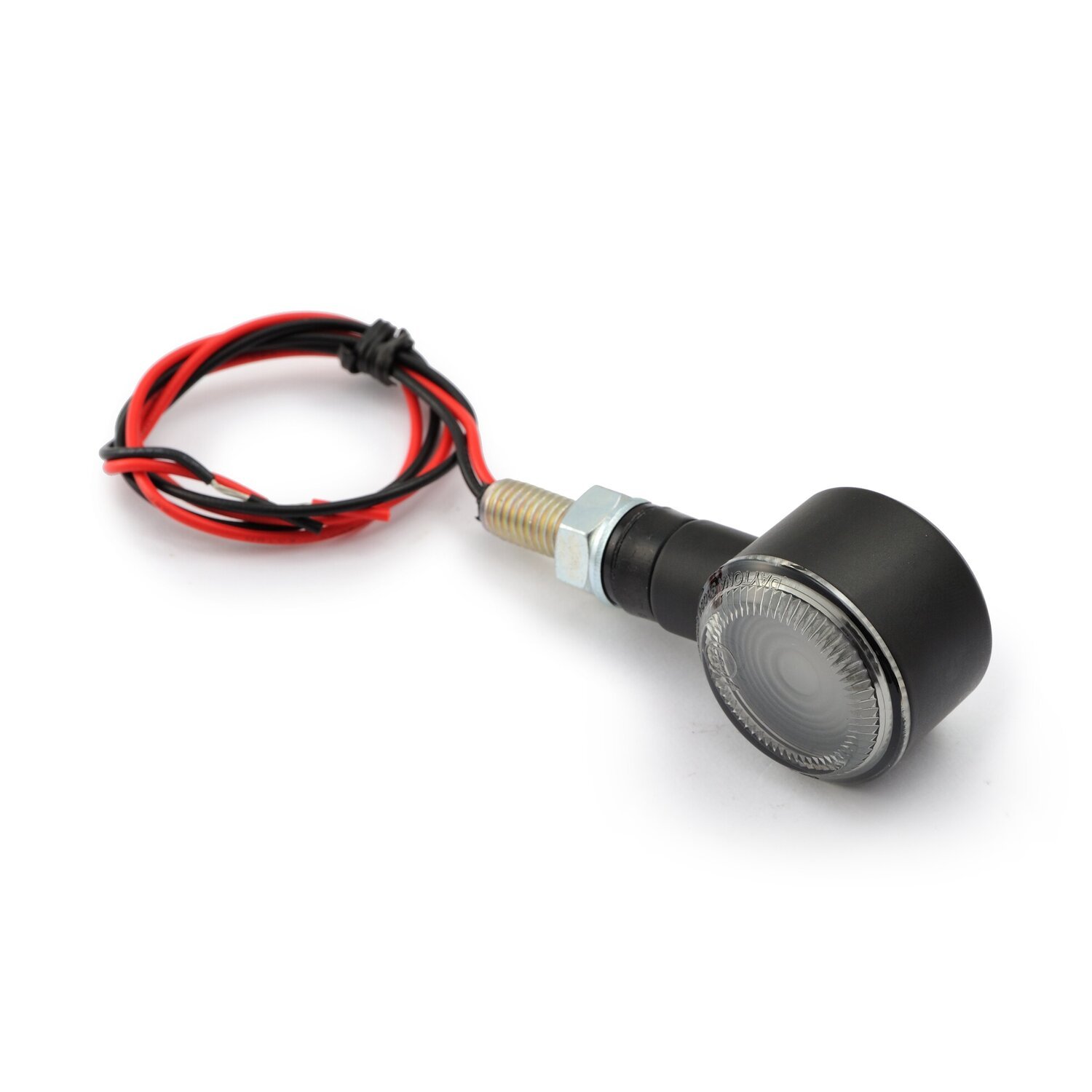 Daytona, D-Light 'SOL' LED turn signals. Smoke lens, Black
