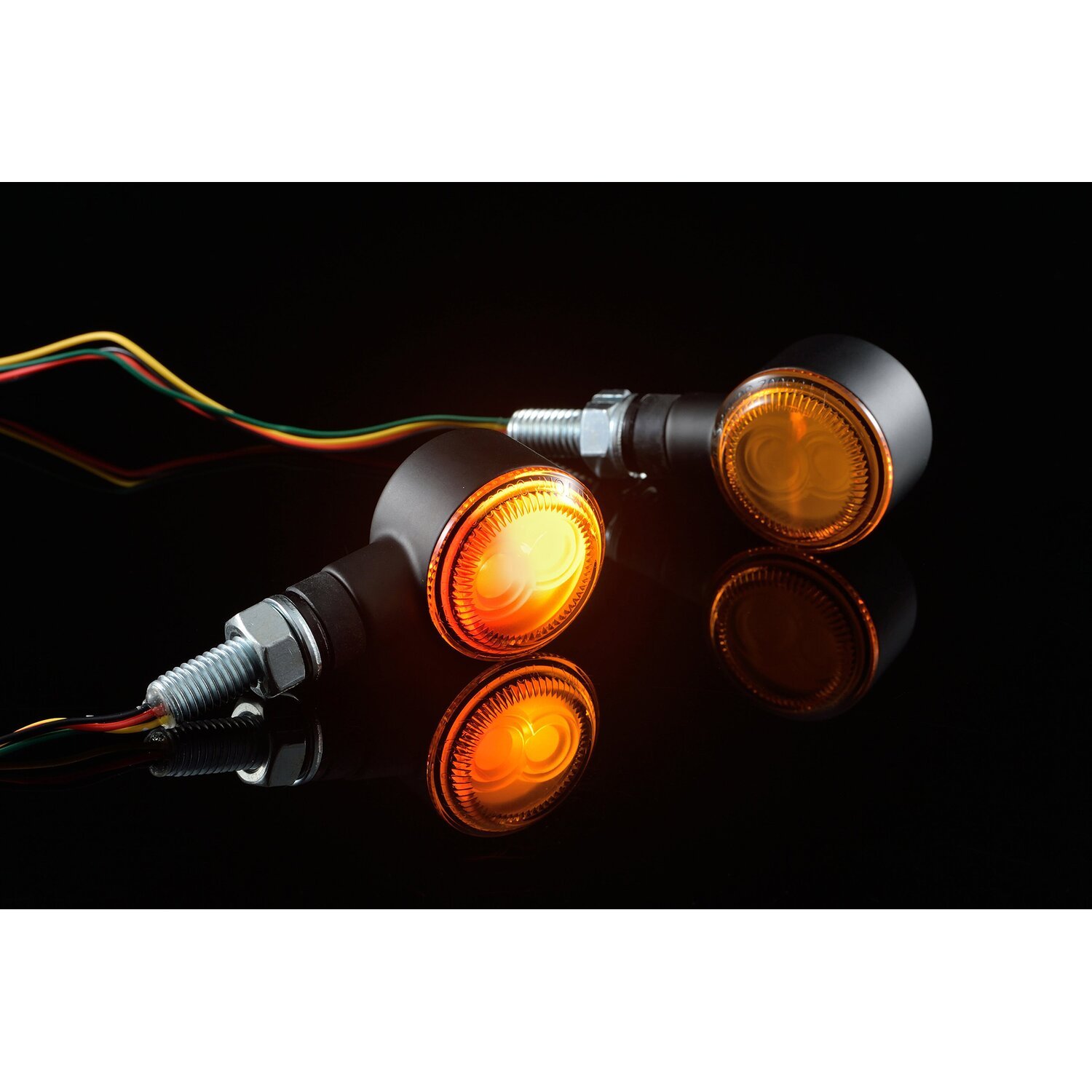 Daytona, D-Light 'SOL-W' 3-1 LED taillight/turn signal combo, Black