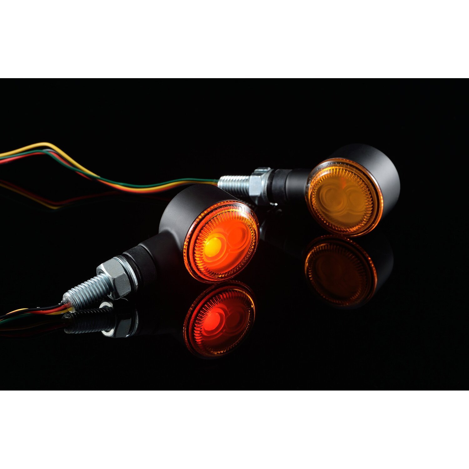 Daytona, D-Light 'SOL-W' 3-1 LED taillight/turn signal combo, Black