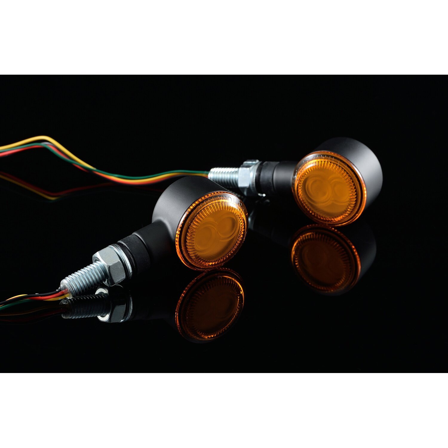 Daytona, D-Light 'SOL-W' 3-1 LED taillight/turn signal combo, Black