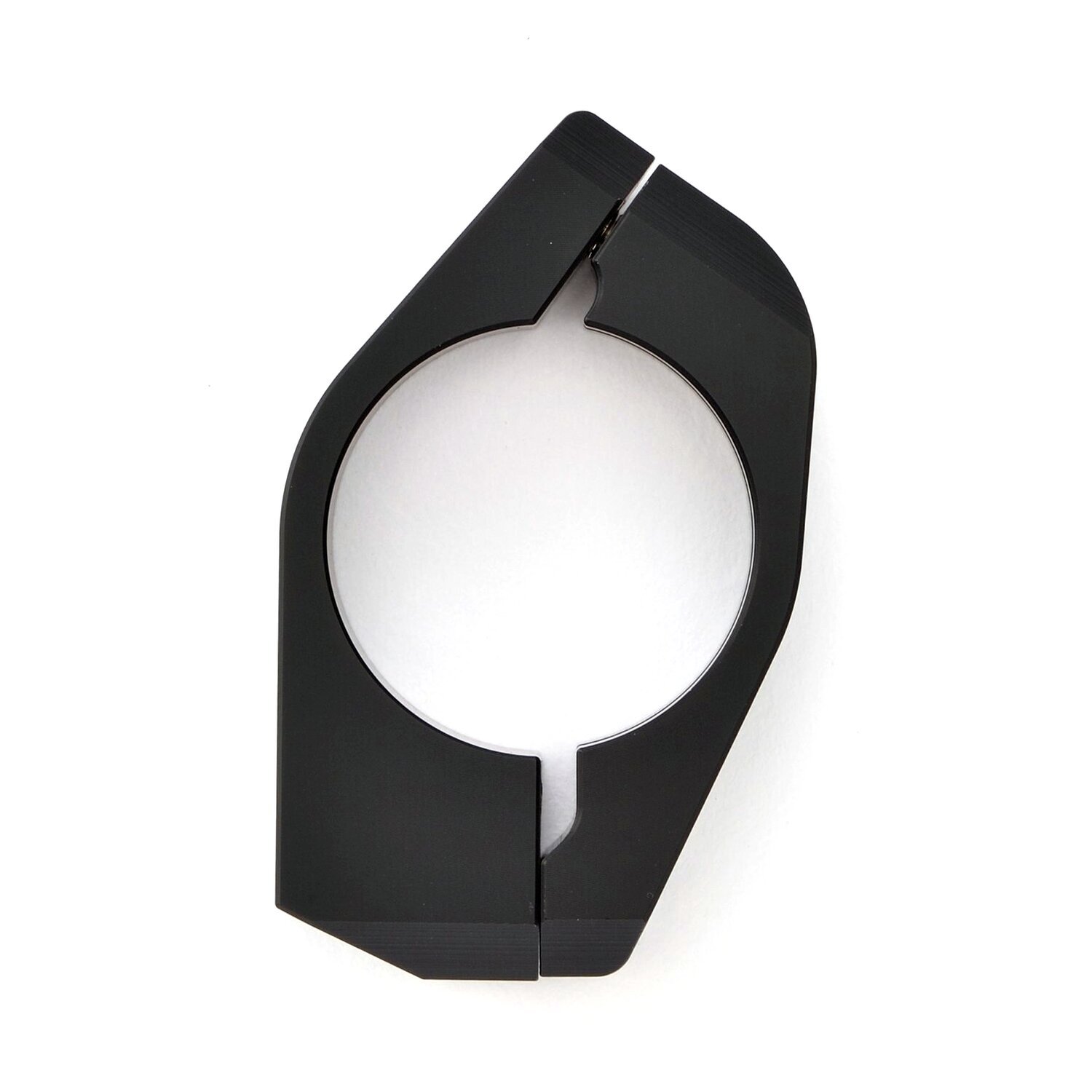 Daytona, fork clamp turn signal mount kit. 35mm, Black, Matte
