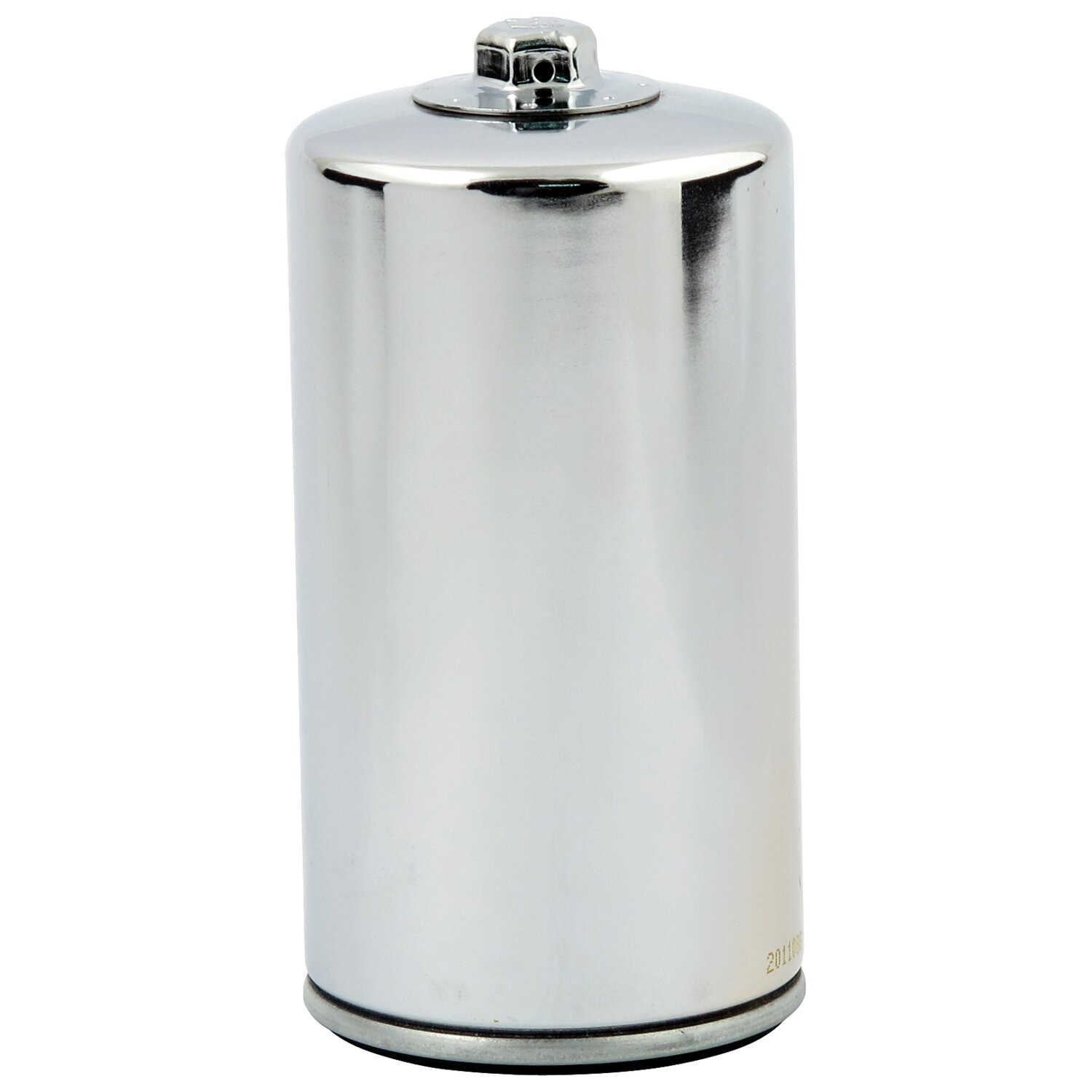 K&N, spin-on oil filter top nut, Chrome