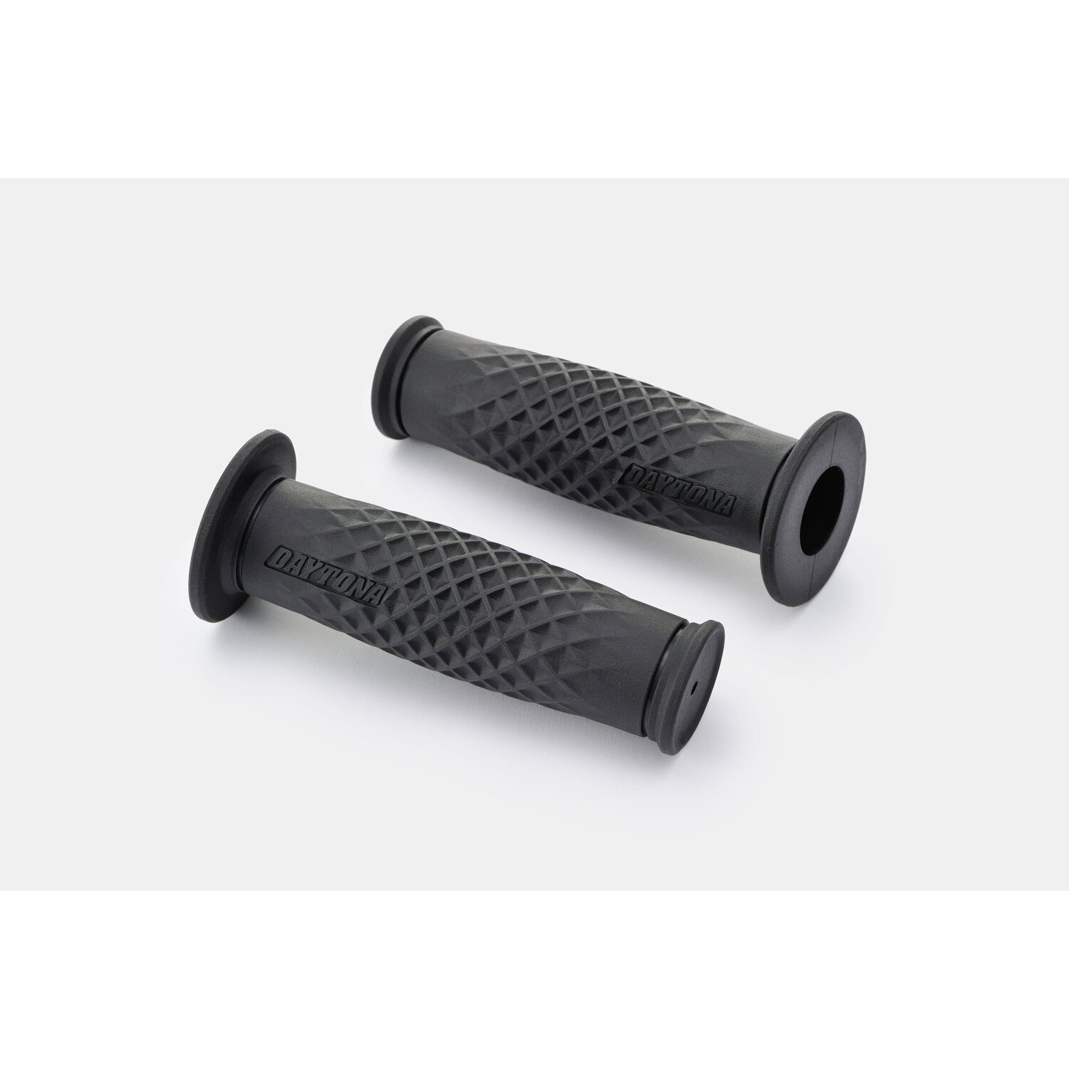 Daytona, 1" Grippy Grip set. WAFFLE, Black