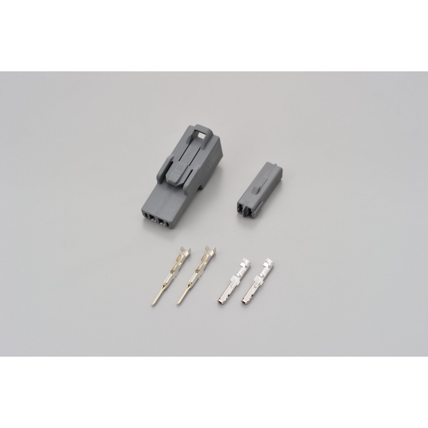 Connector set for turn signal - 2 pole, Gray