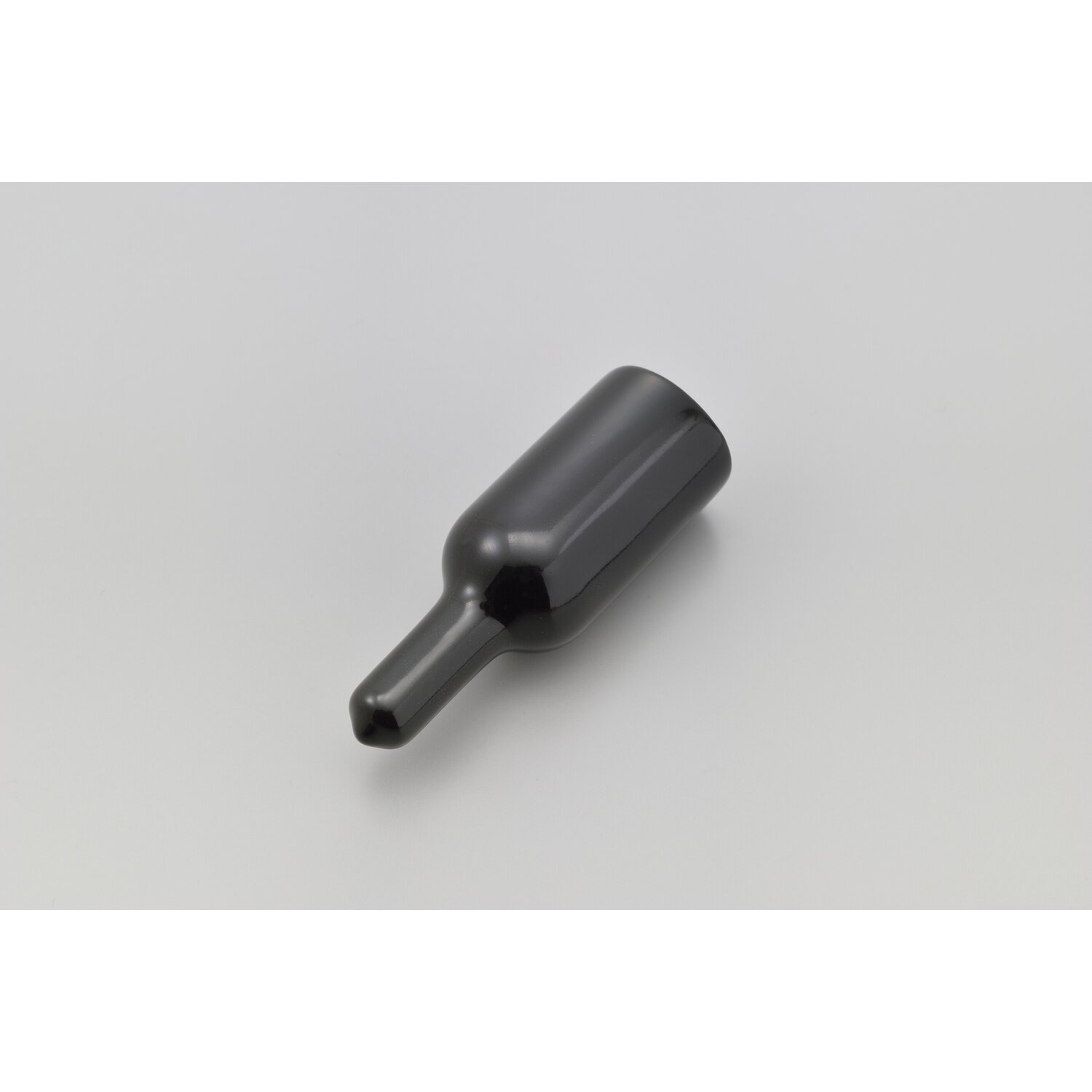 Connector boot cover. ø8mm x ø22mm x 70mm, Black