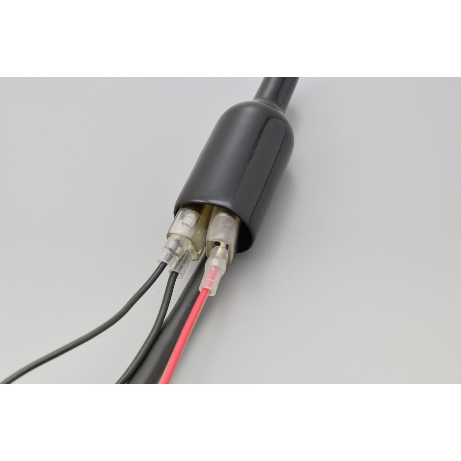 Connector boot cover. ø8mm x ø22mm x 70mm, Black