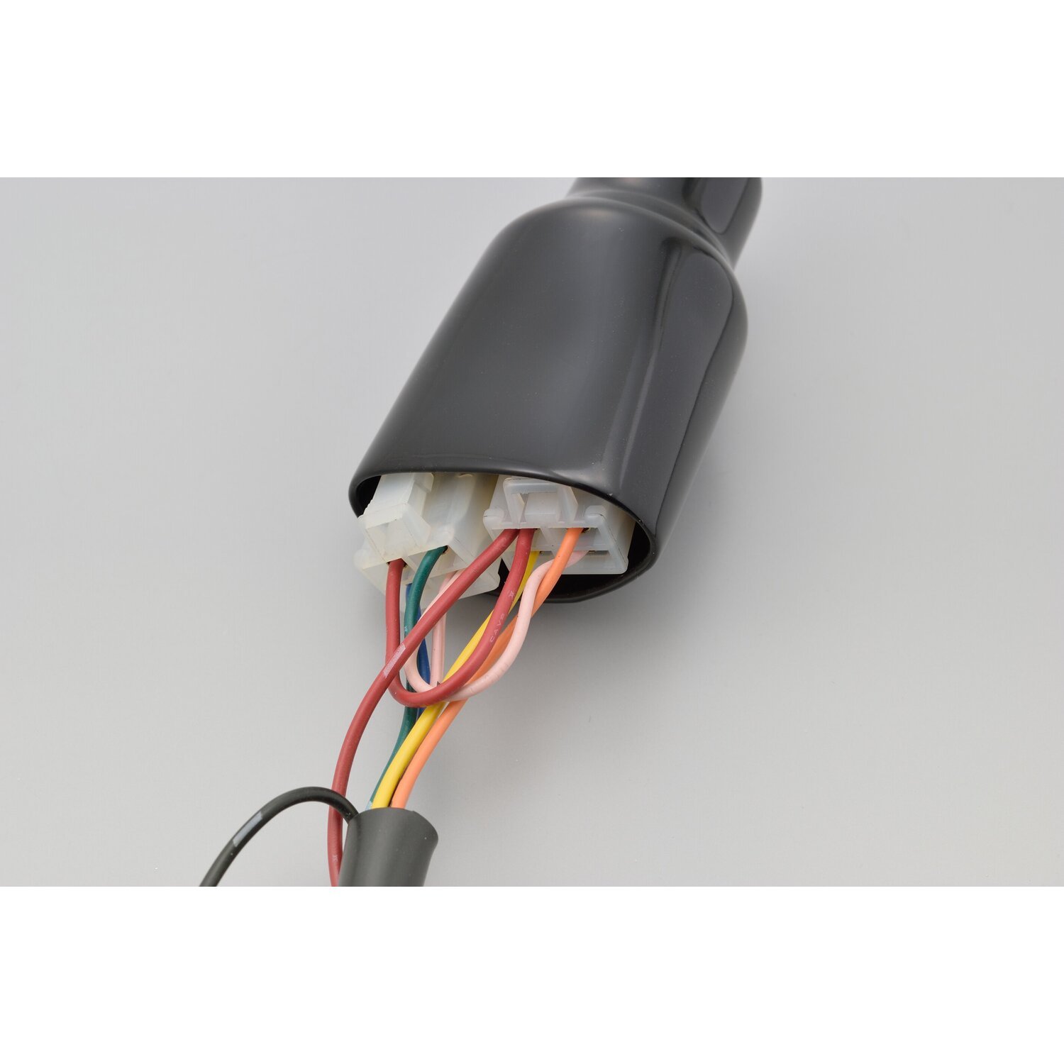 Connector boot cover. ø27mm x ø42mm x 84mm, Black
