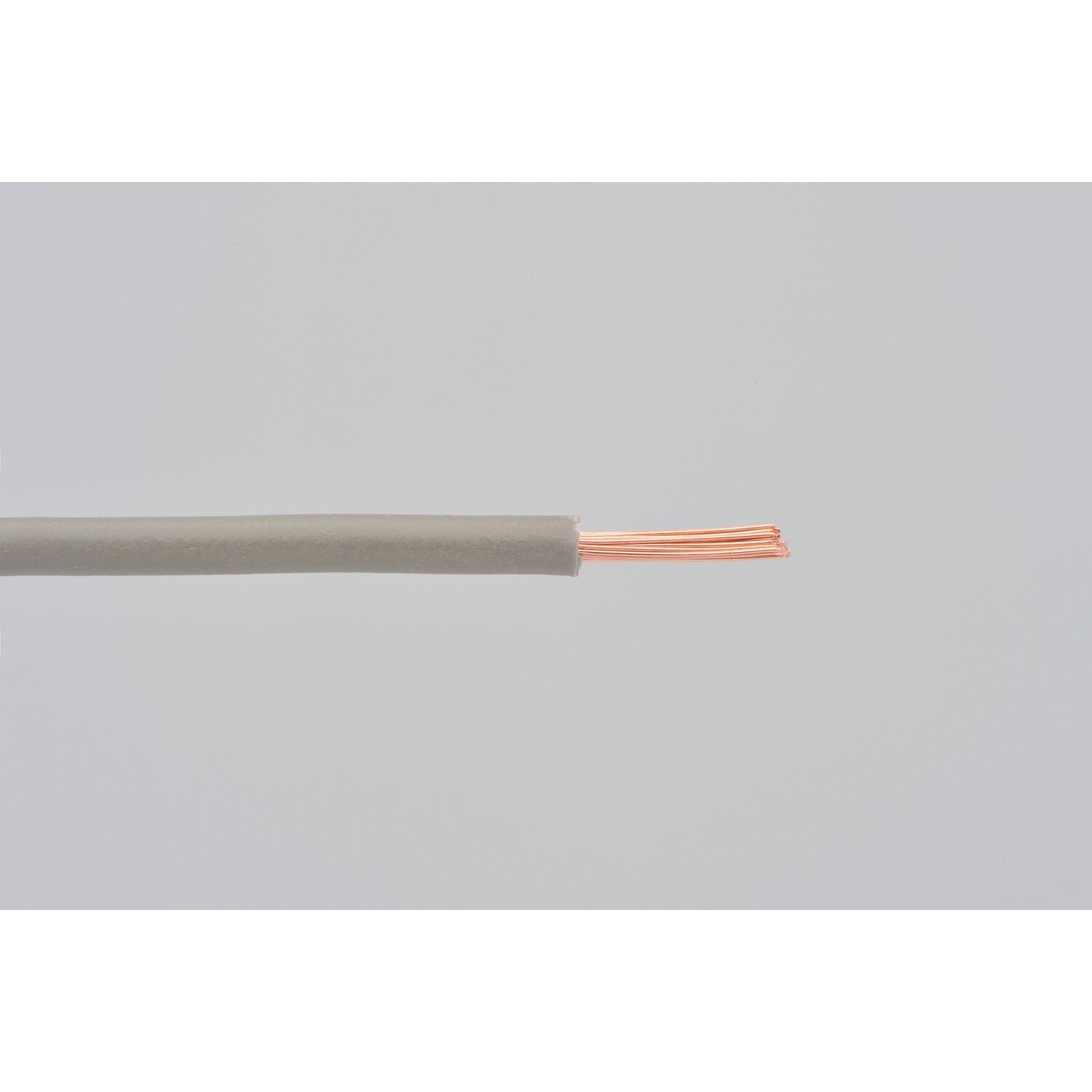 Electrical wire. 2 meter 0.75sq, Gray