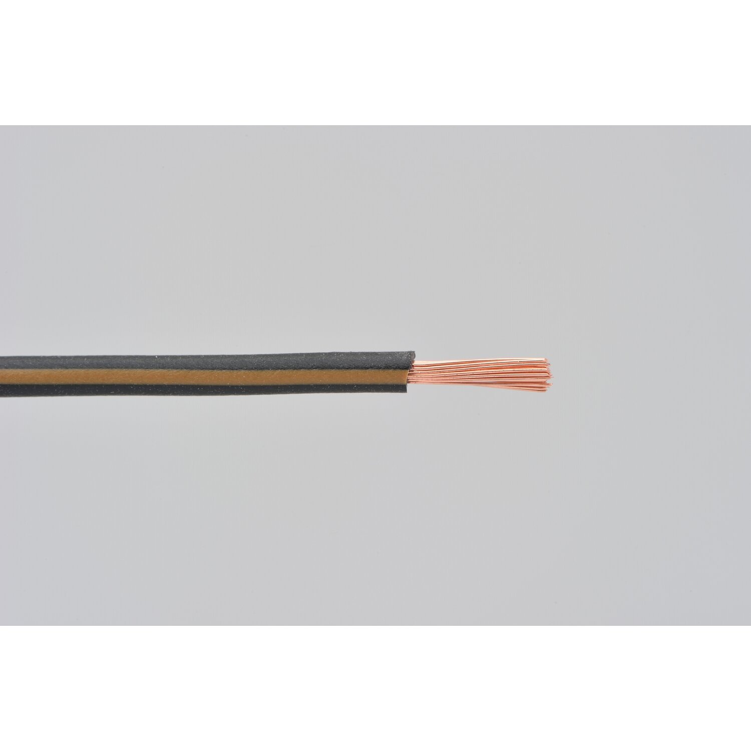 Electrical wire. 2 meter 0.75sq, Black, brown