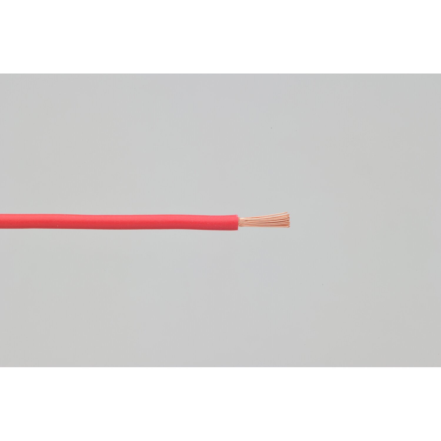 Electrical wire. 1 meter 1.25 sq. mm, Red