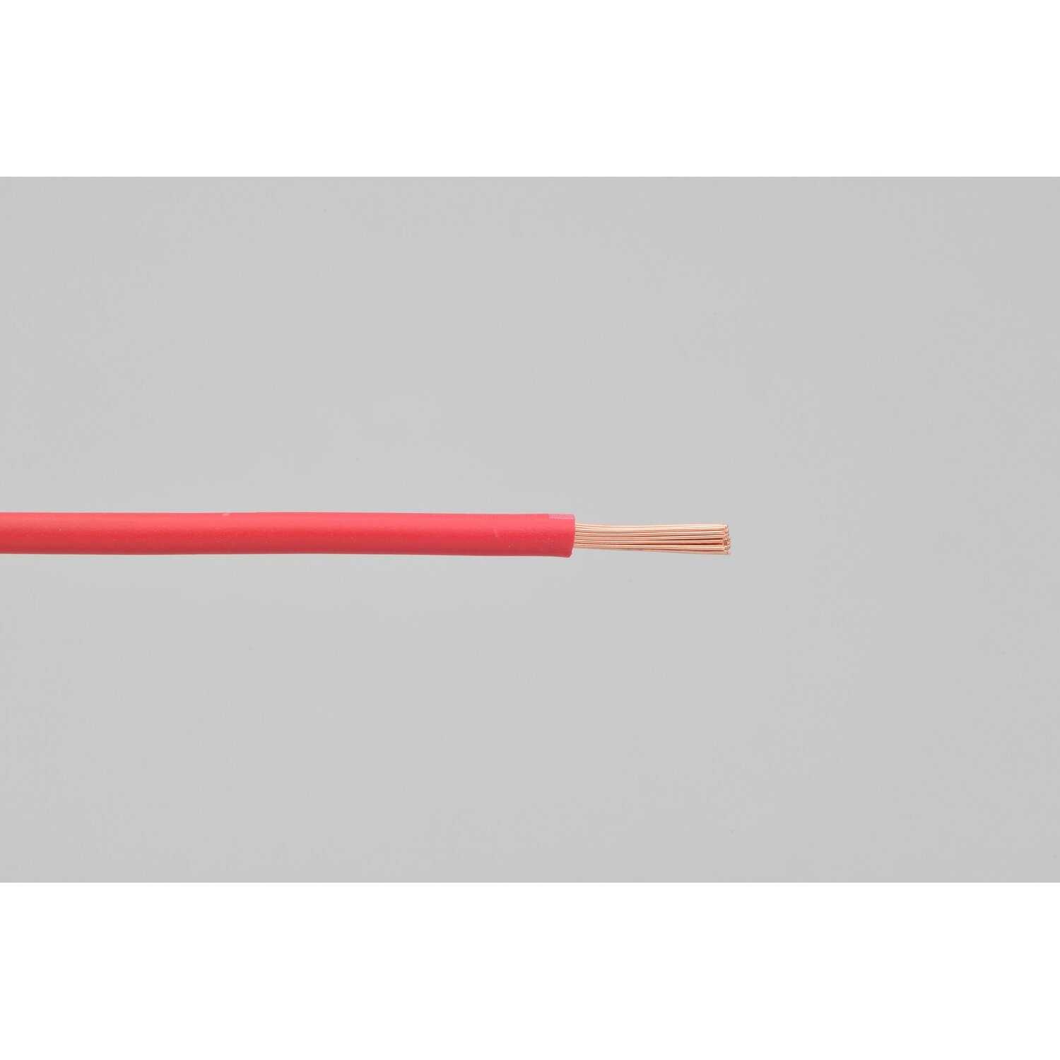 Electrical wire. 1 meter 2.00 sq. mm, Red