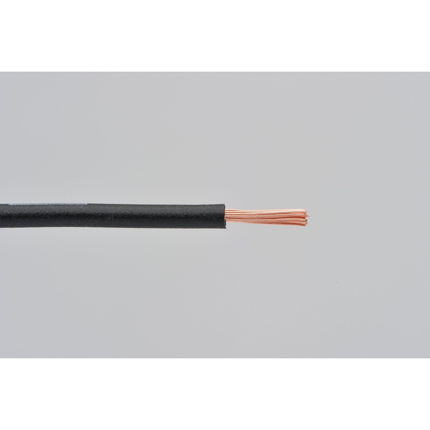 Electrical wire. 2 meter 0.5sq, Black