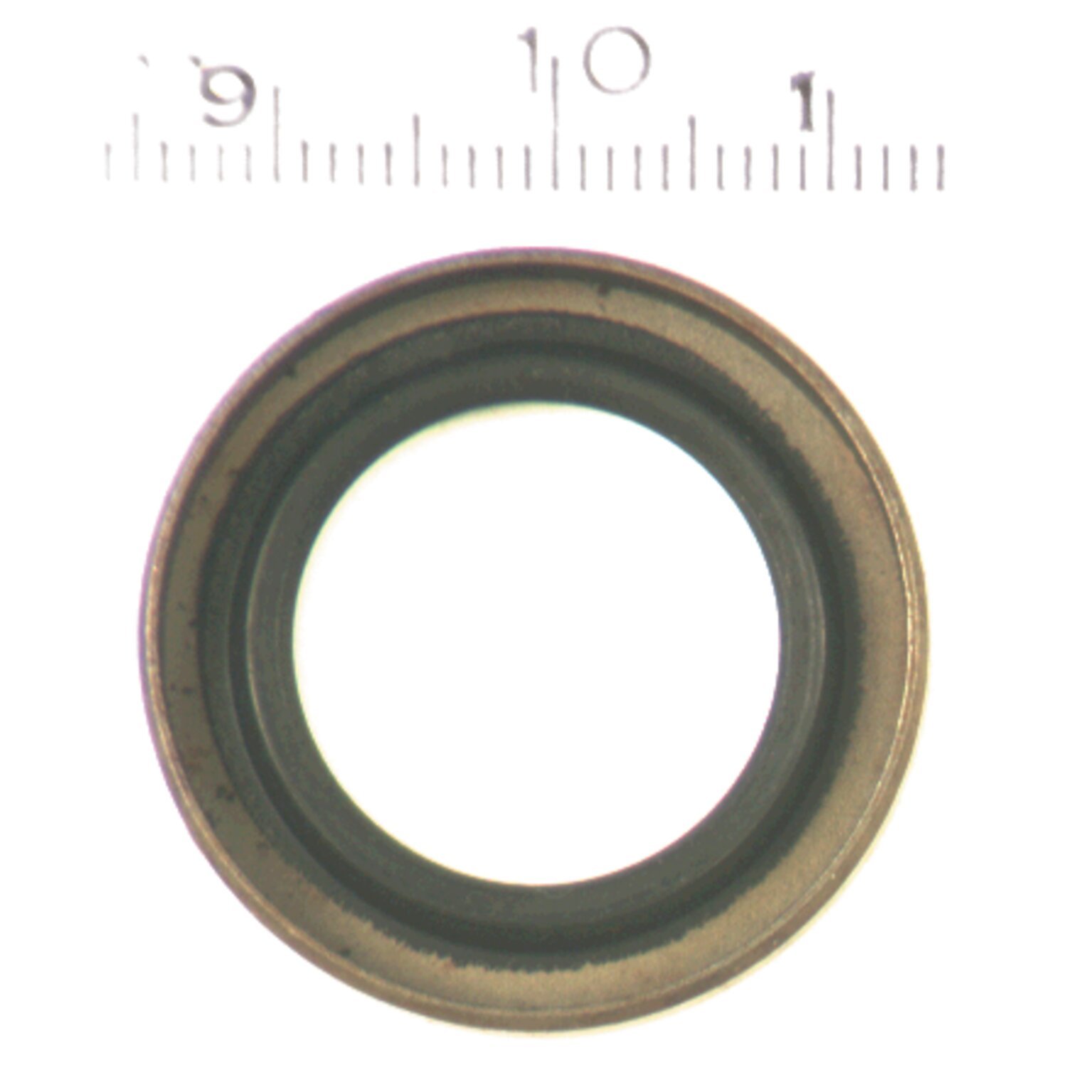 James, oil seal starter shaft. Rubber OD