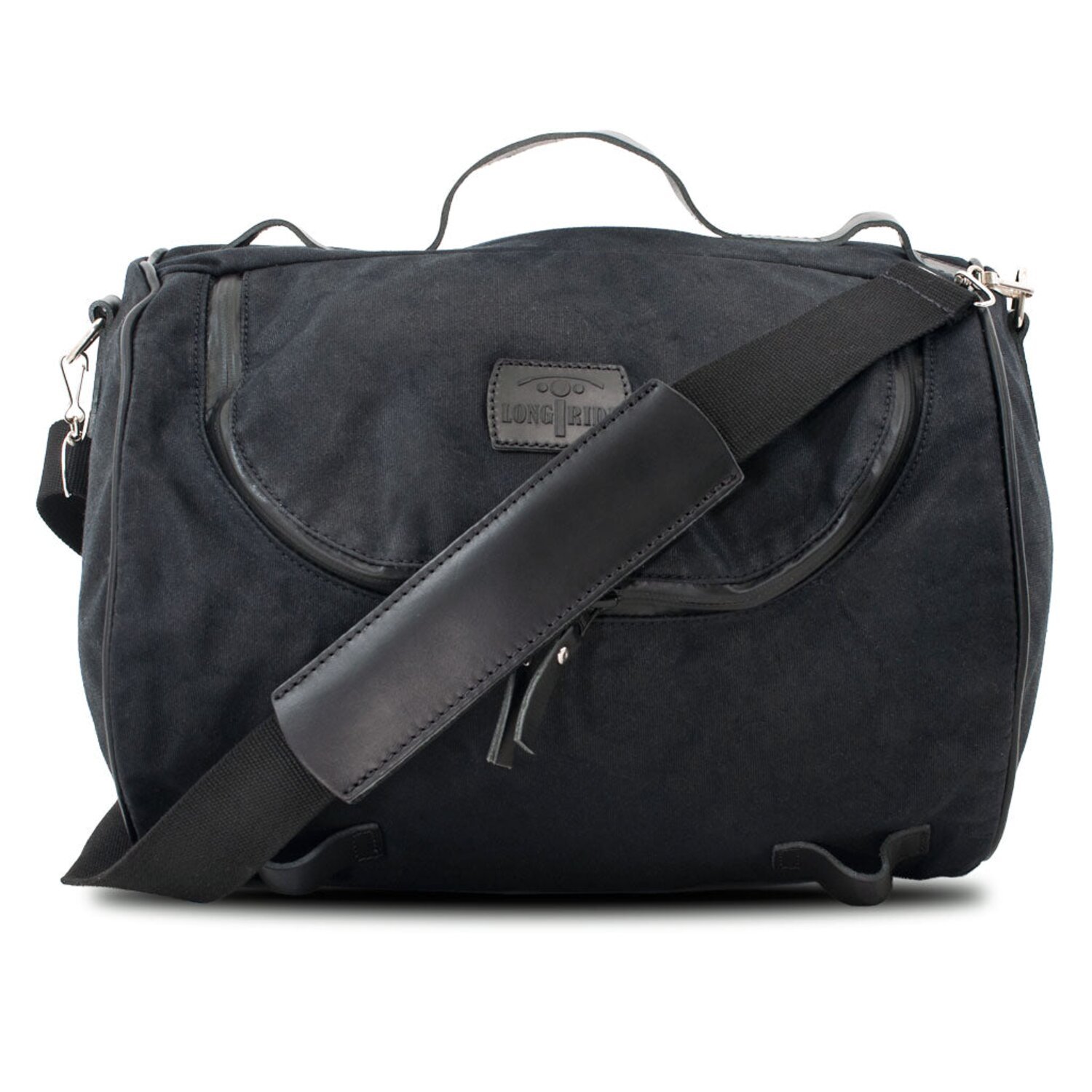 LongRide, roll bag waxed cotton narrow