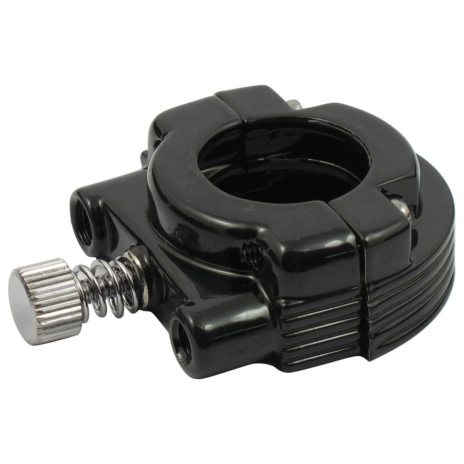 Throttle clamp set, dual cable