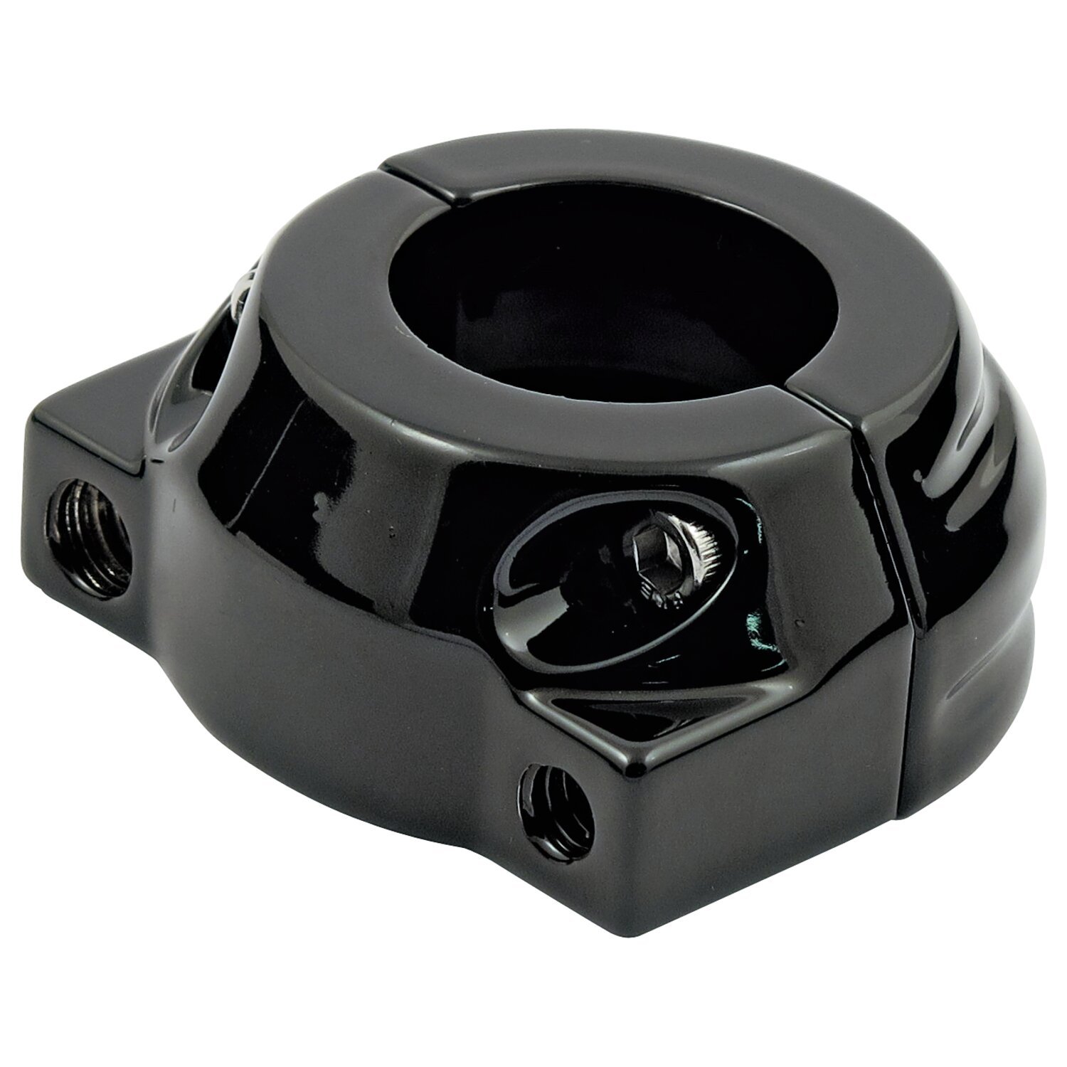 Custom throttle clamp, dual cable