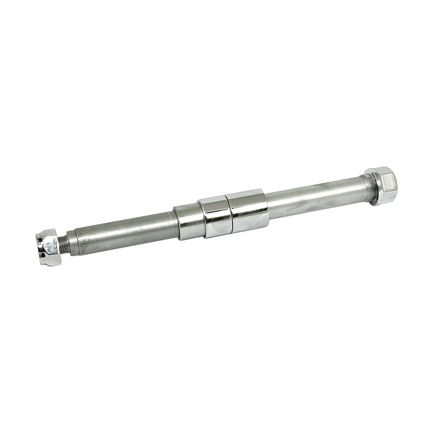 Springer front axle kit, 3/4, Chrome