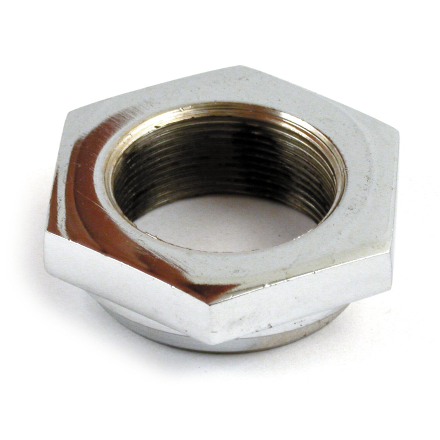 Springer fork stem nut, Chrome