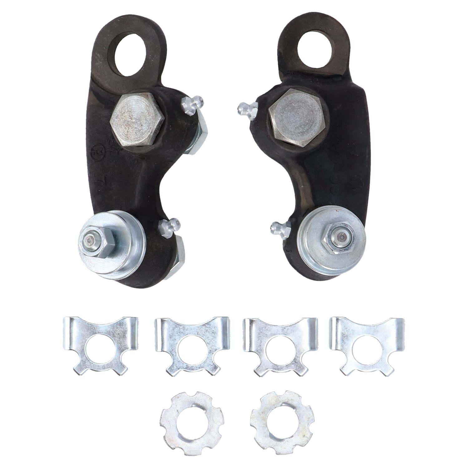 Replacement rocker set for STD to +12" Springer forks, Black, Matte