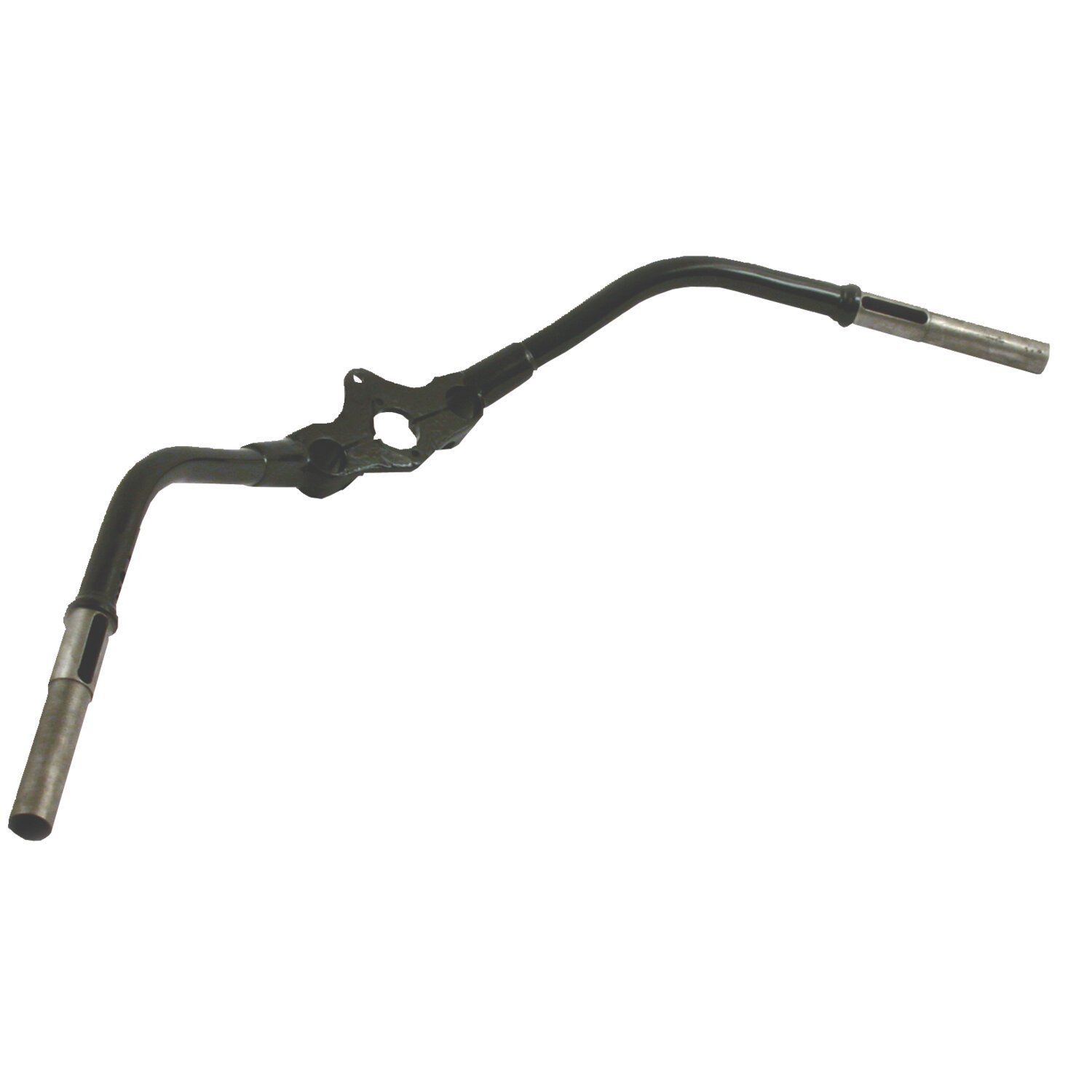Early springer handlebar, inline, Silver, Chrome