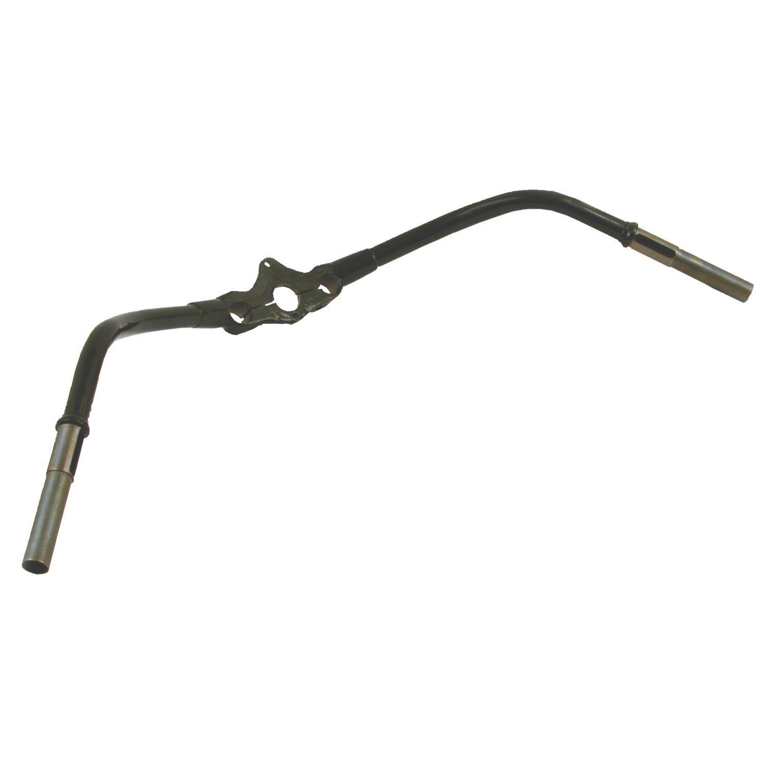 Early springer handlebar, inline, Black, Powder Coated