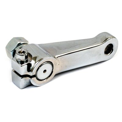 For 971505 mechanical siren. 
Support bracket for pedal for 58-85 Big Twin swingarms.