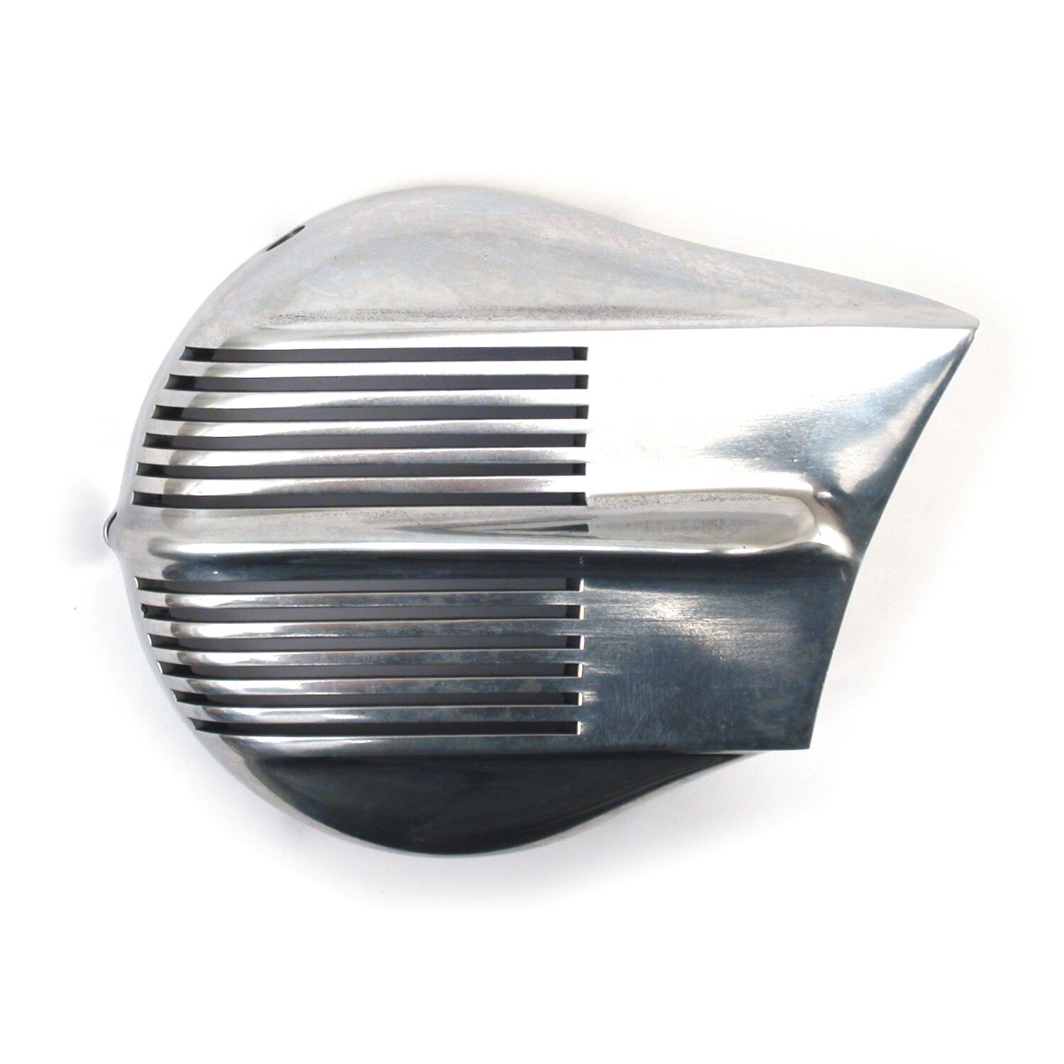 Replacement Sterling siren cover, aluminum, Polished