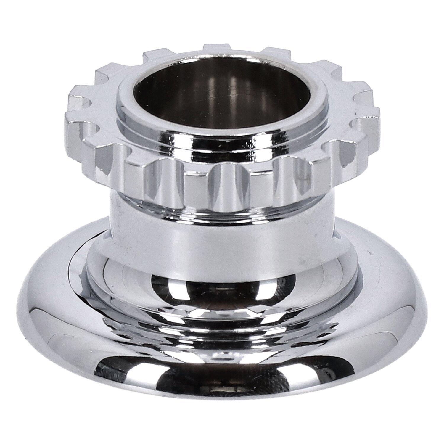 Stem crown nut, Springer forks, Chrome