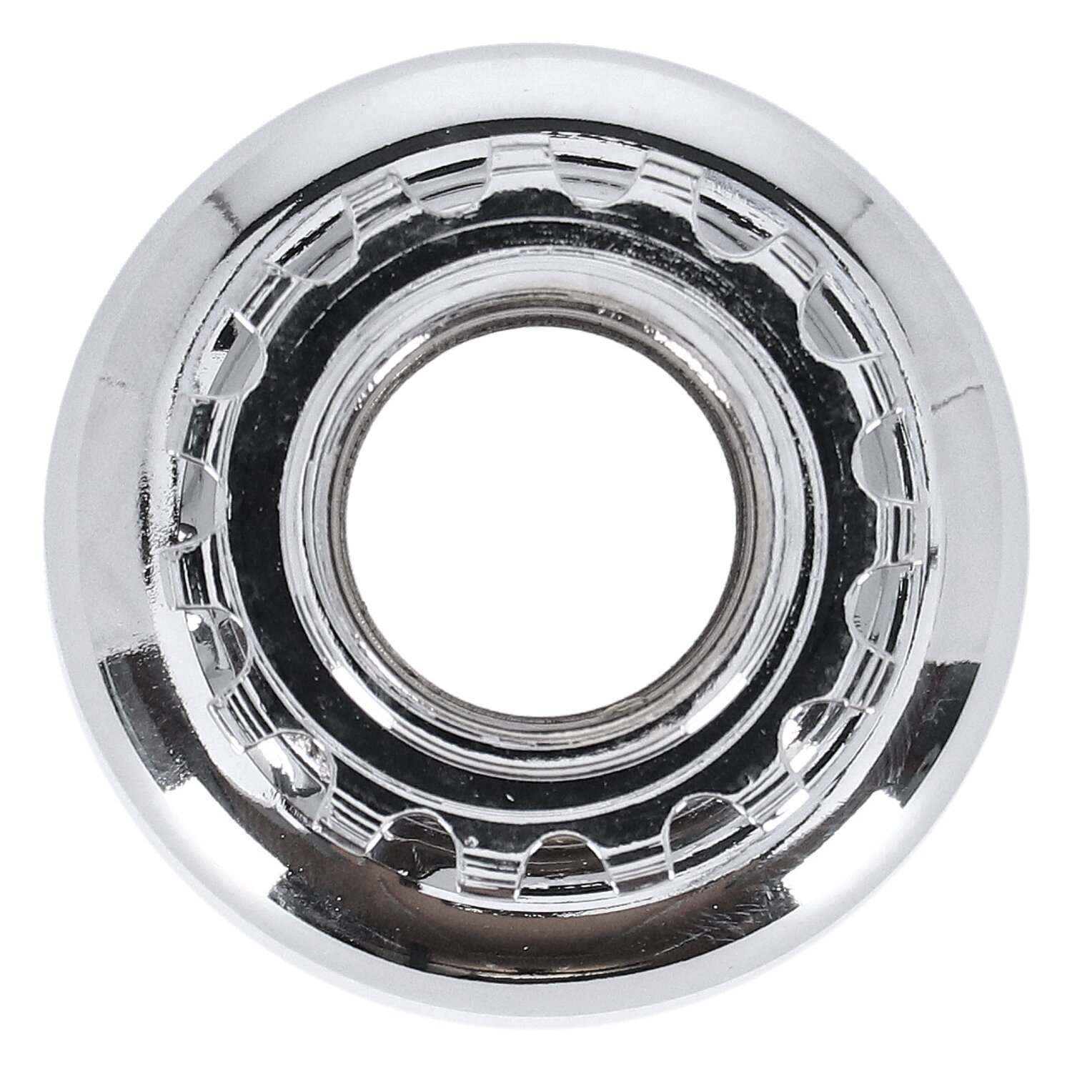 Stem crown nut, Springer forks, Chrome