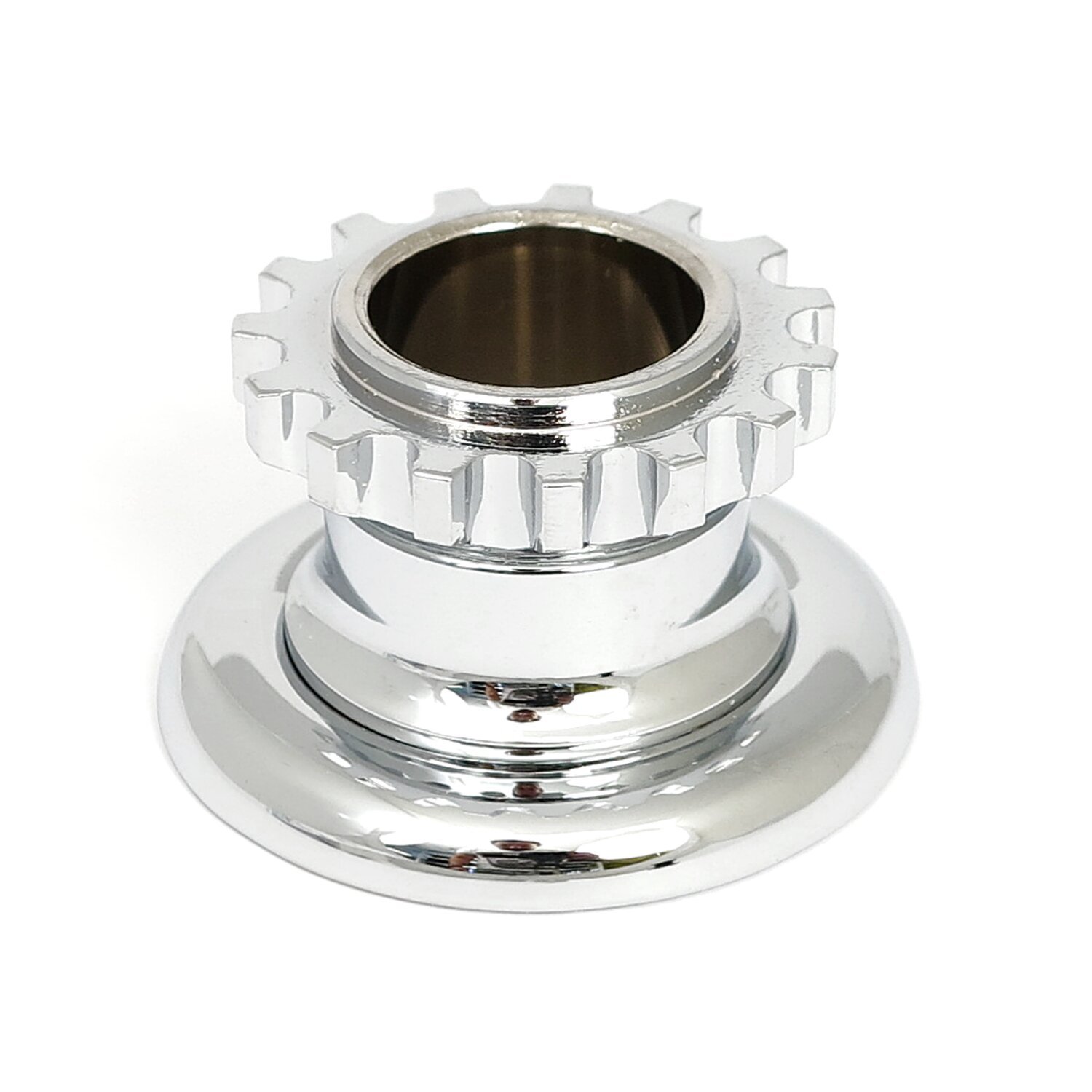 Stem crown nut, Springer forks, Chrome