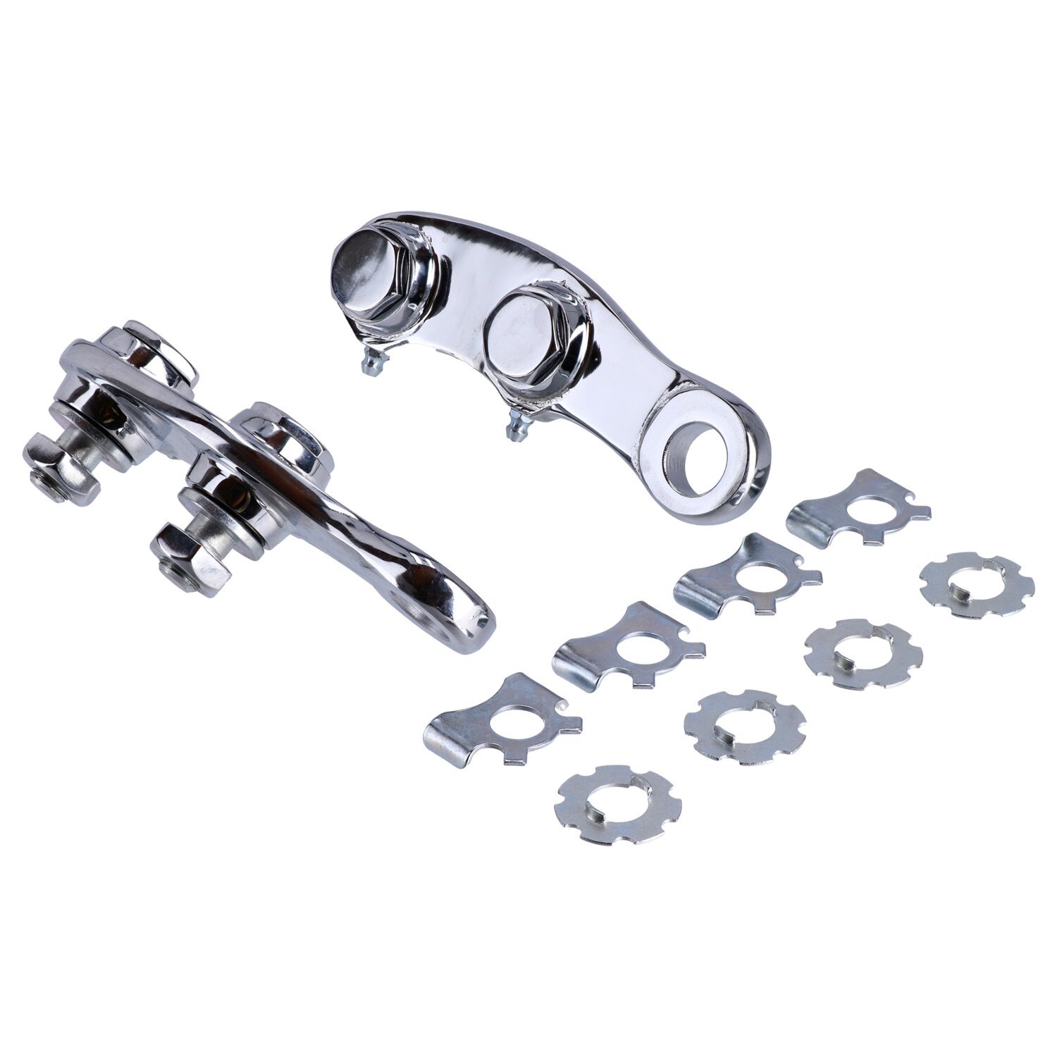 Replacement rocket set for +16" & +20" Springer forks. Chr, Chrome