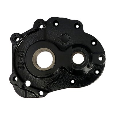 Conversion transmission end cover (kickstart cover) for 750cc Side Valve (Flathead) models. 
Machined for a larger 1st. (low) gear. 
For use with 971589 3 to 4-speed transmission gear conversion kit. 
Compatible with the stock transmission housing. 
Custom replacement for 34821-41, 2260-41 OEM transmission end over. 
