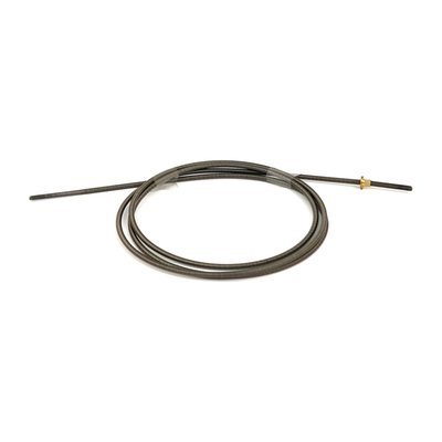 Inner cable only. 
50" long. 
Used with OEM speedometers. 
These speedos have internal (female) threads. 
OEM replacement reference 67057-41 and 11134-41