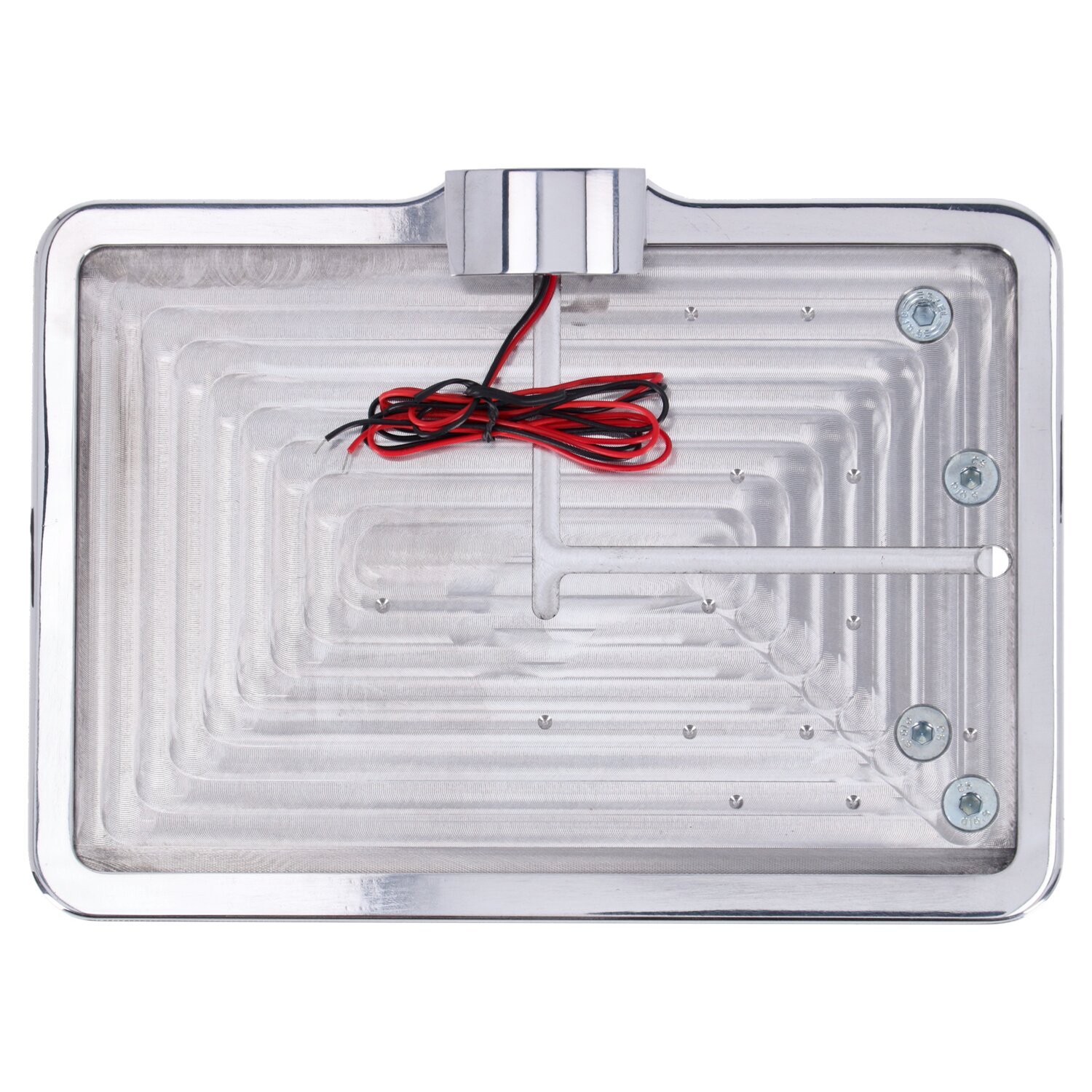 CPV, 'slide-in' license plate bracket. Side mount