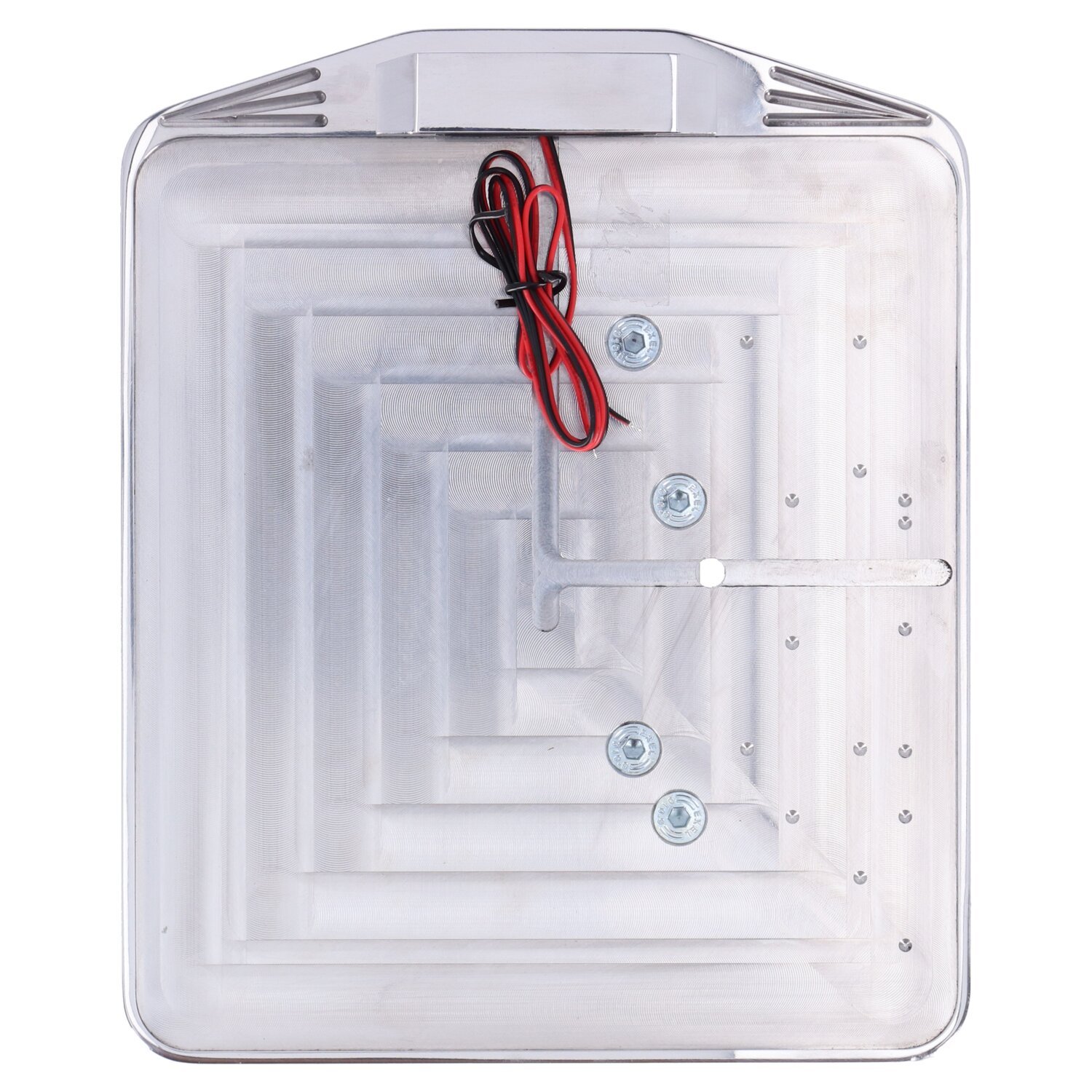 CPV, side mount license plate bracket, Polished
