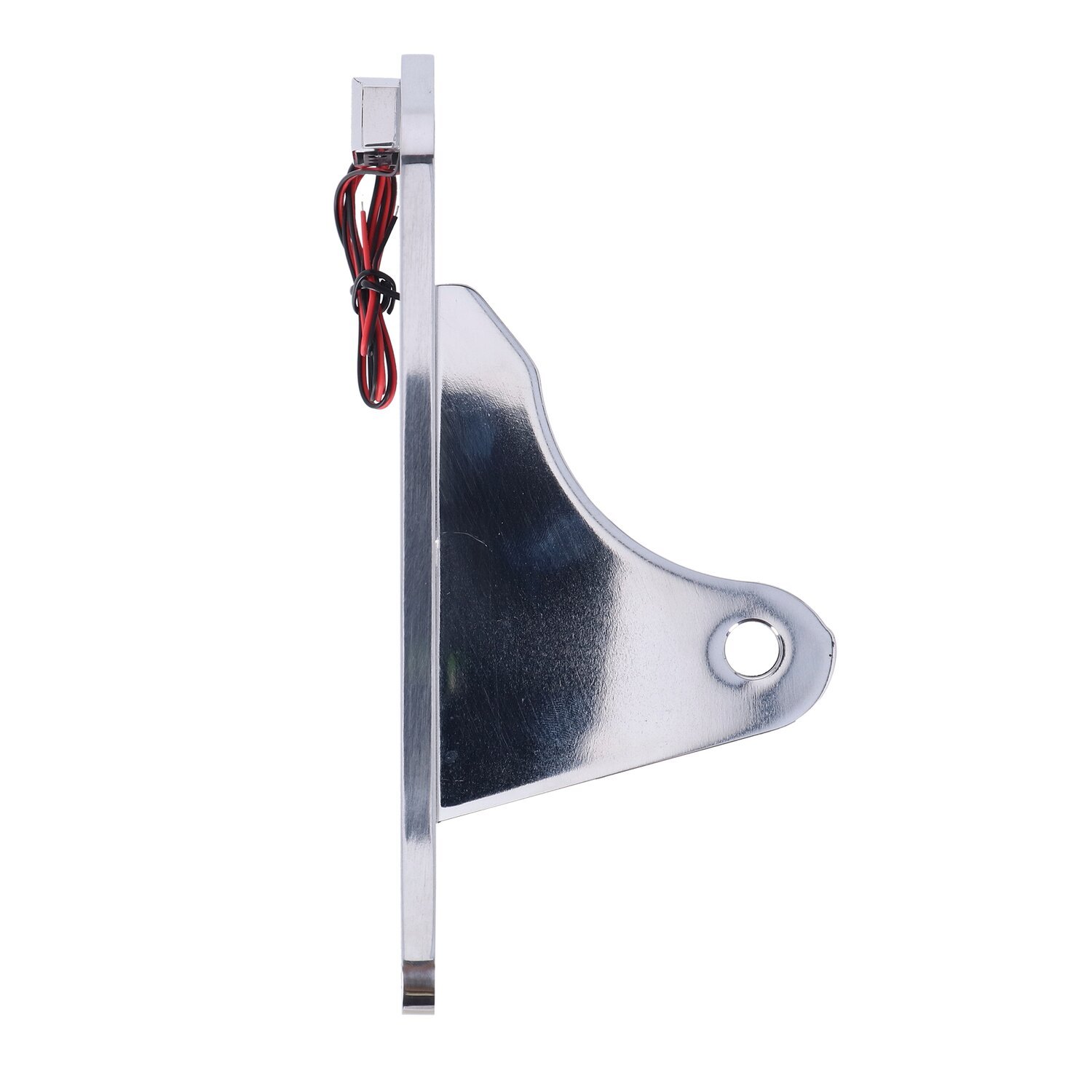 CPV, Dyna shock mount license plate bracket kit DE, Polished