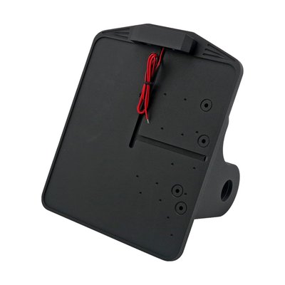 1" / 25mm axle mount.
Aluminum construction.
Includes a LED PlateLight license plate illumination light.
For 200mm high x 180mm wide (German) license plates.
Includes installation hardware.