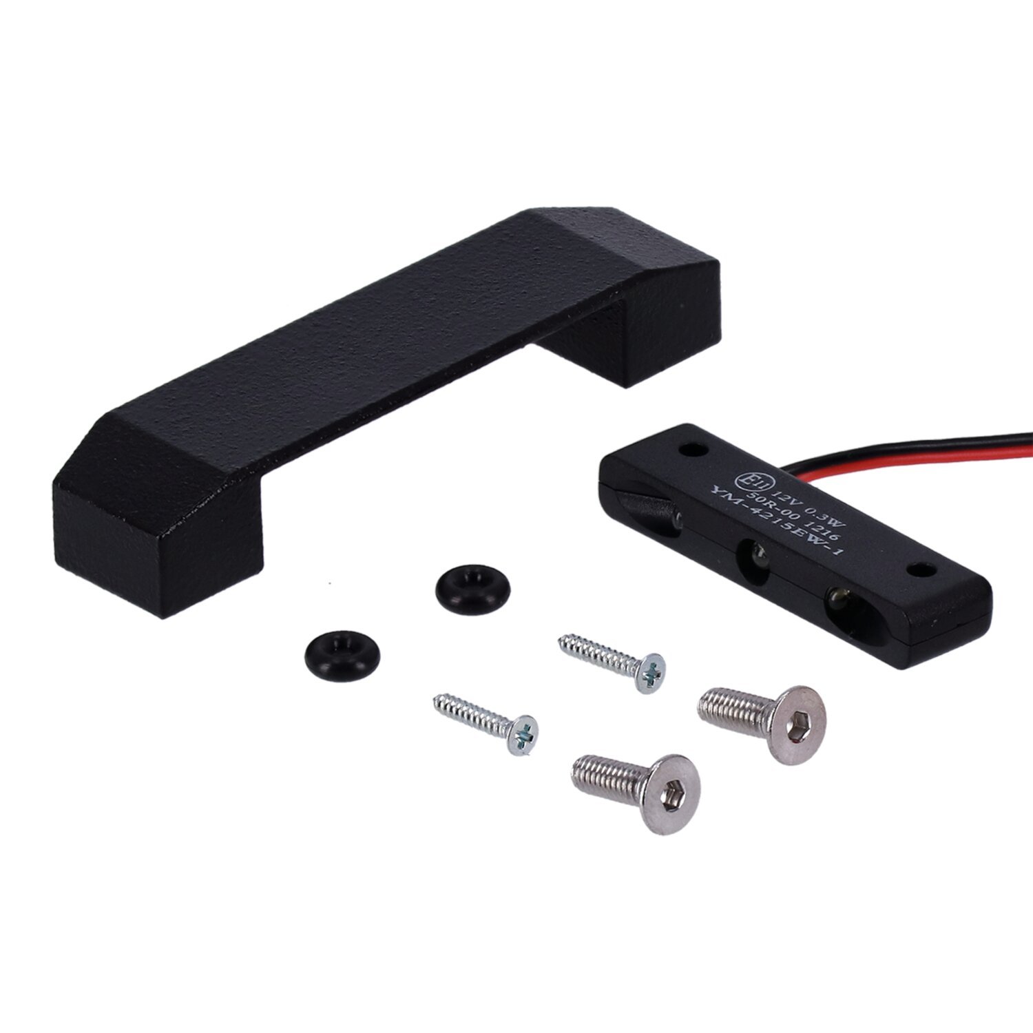 CPV, Micro-LED license plate light & housing. Black
