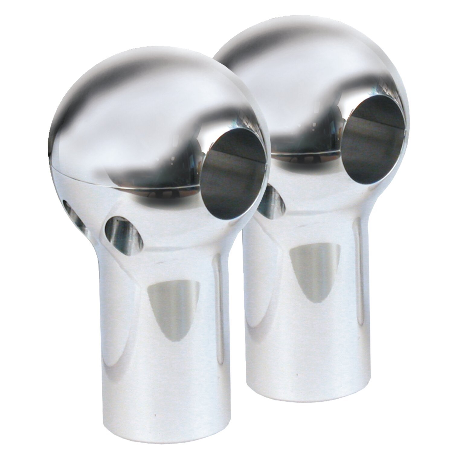 CPC, round top 3" riser set, Polished
