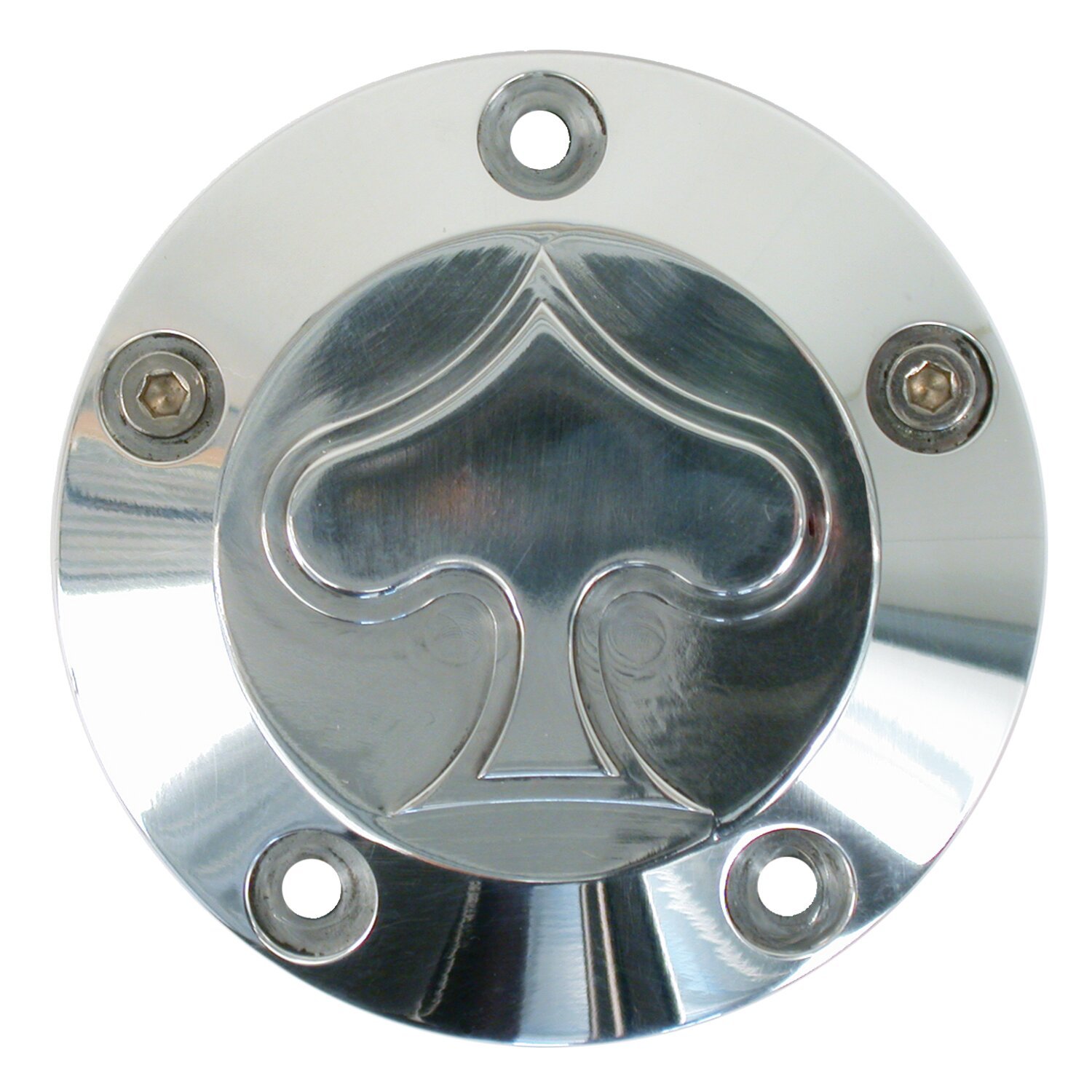 CPV, point cover 'Spade, Silver, Polished