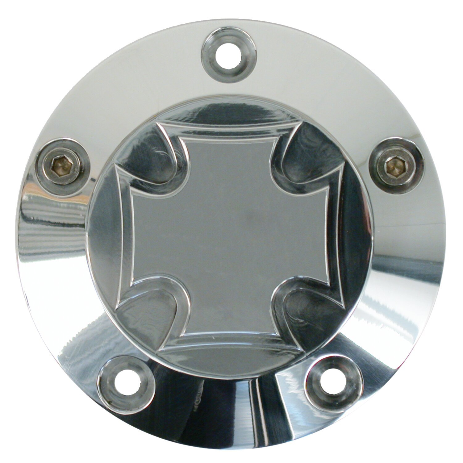 CPV, point cover 'Maltese Cross, Polished