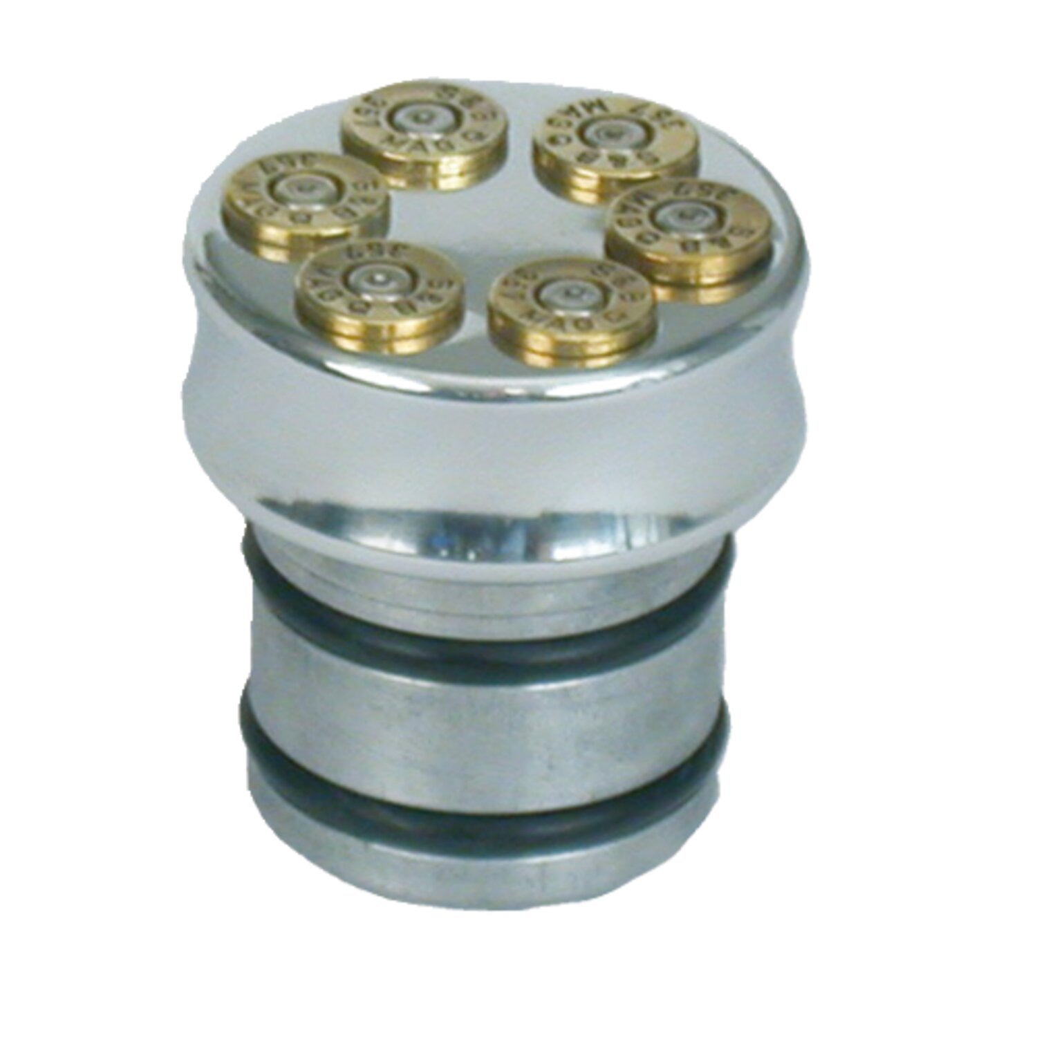CVP, oil tank fill plug, no dipstick. Bullet, Polished