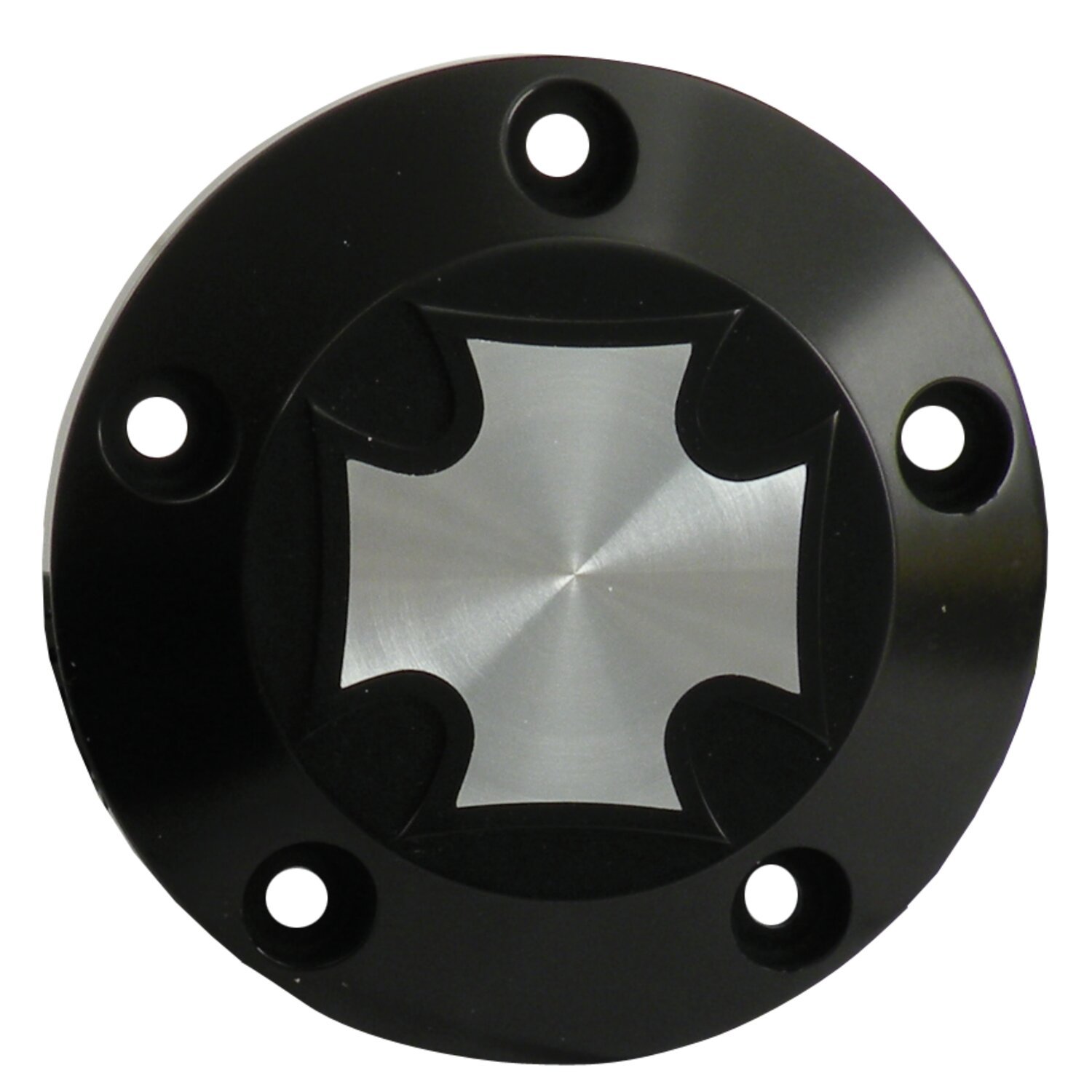 CPV, point cover 'Maltese Cross'. Black CC, Contrast Cut