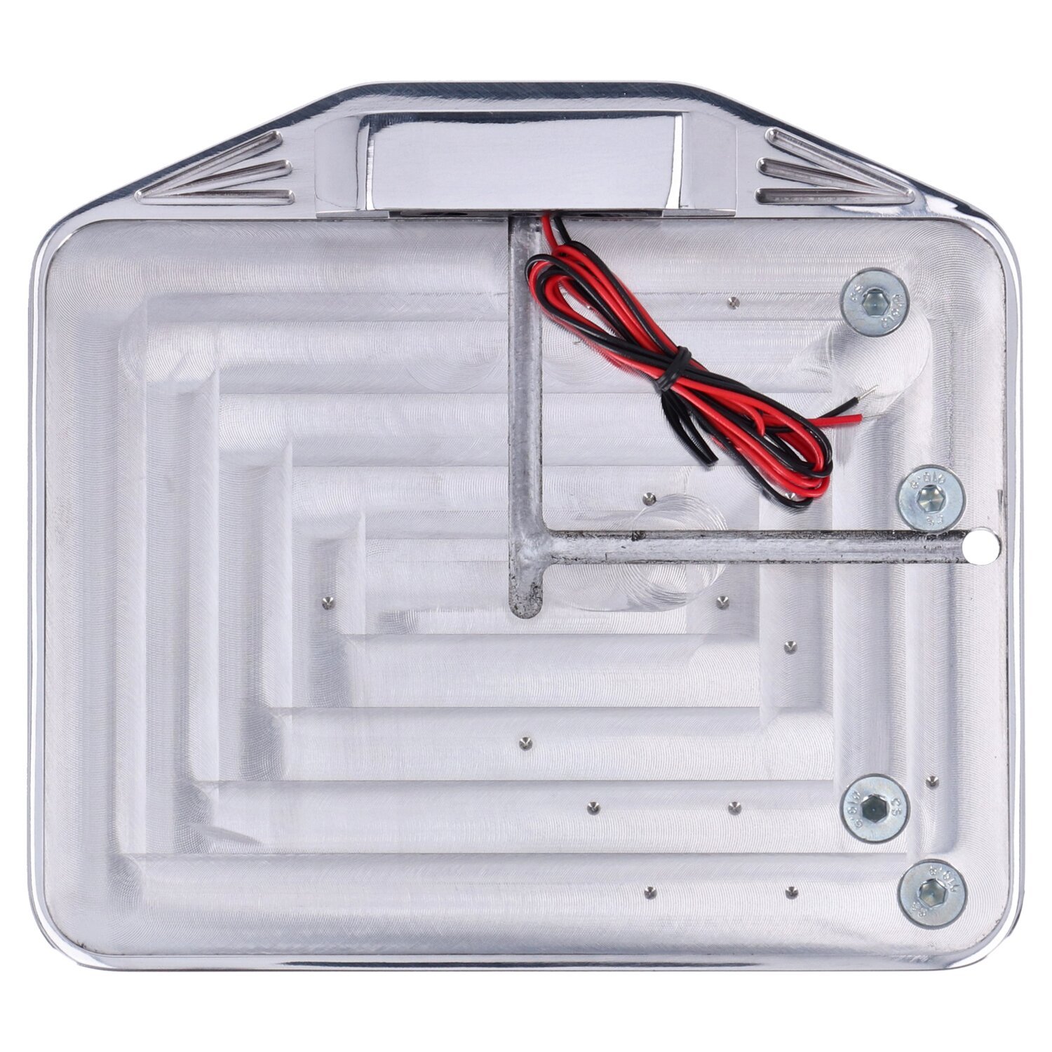 CPV, side mount license plate bracket kit. Polished FR