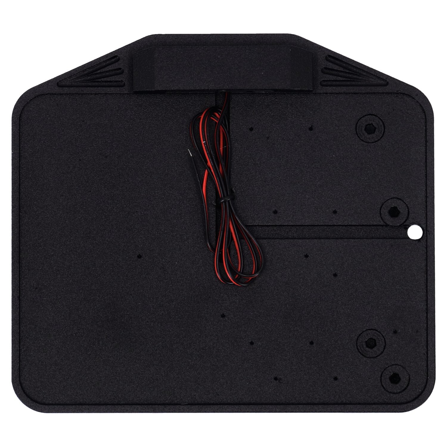 CPV, side mount license plate bracket kit. Black FR