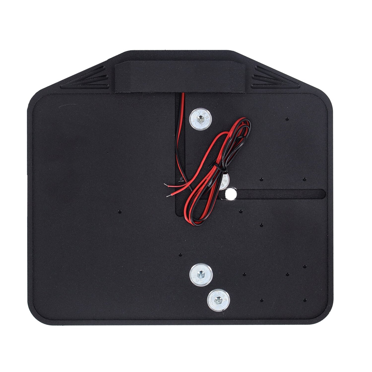 CPV, license plate bracket kit fr, Black