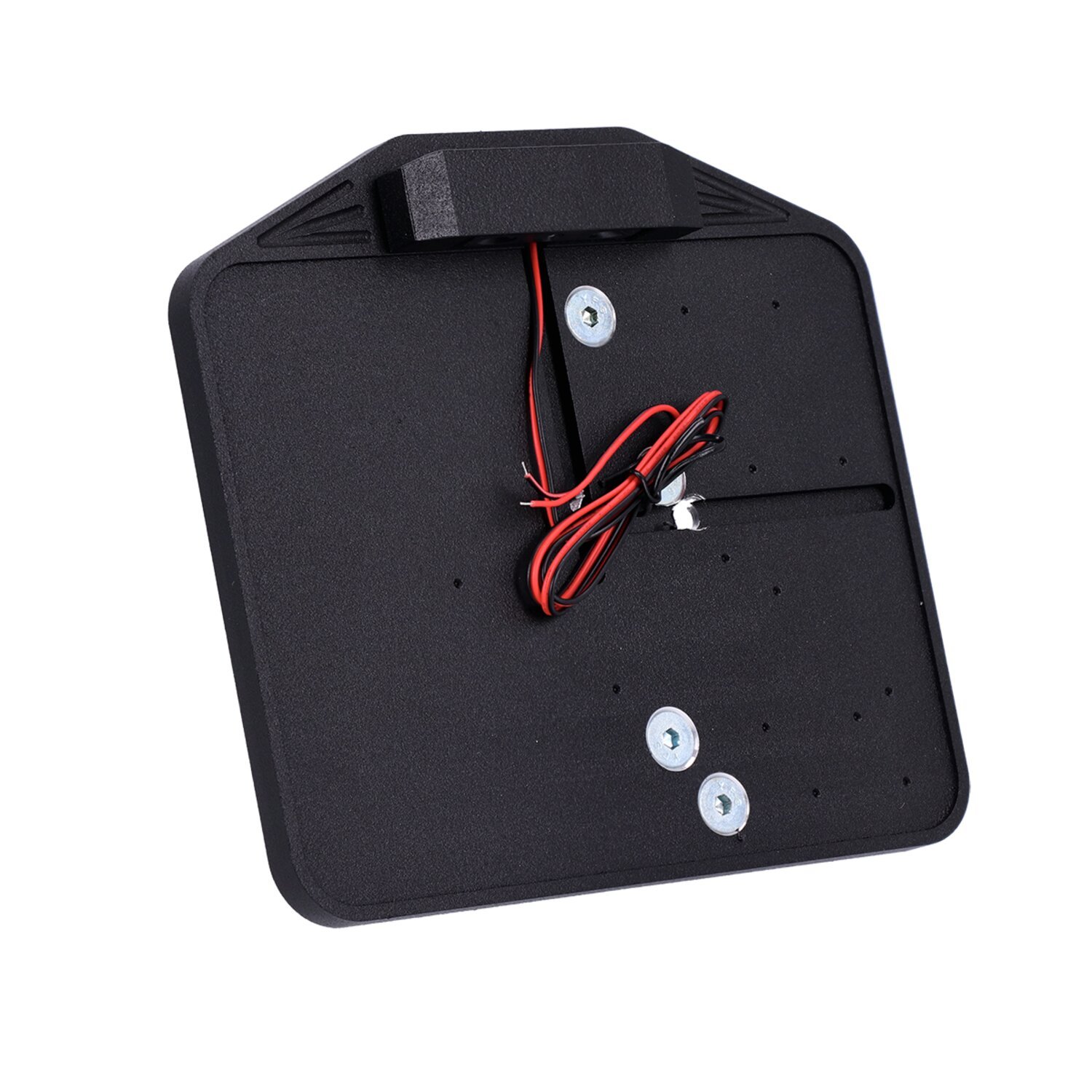 CPV, license plate bracket kit fr, Black
