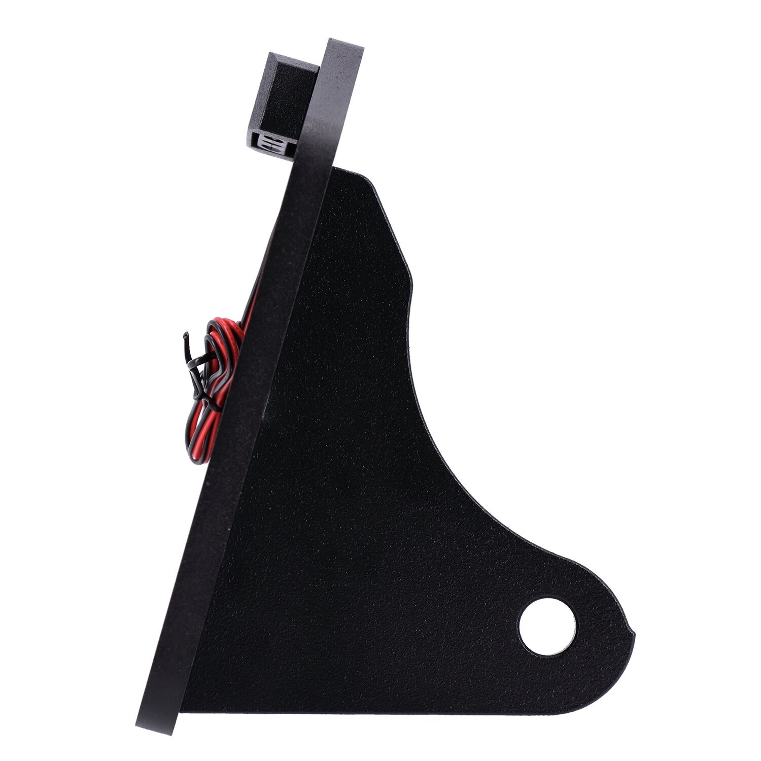 CPV, license plate bracket kit fr, Black