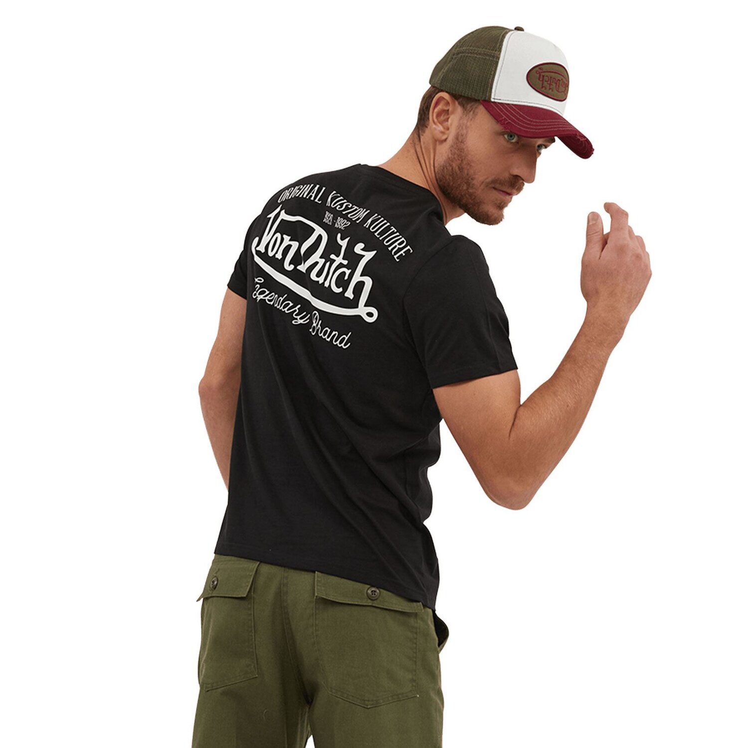 Von Dutch Eye t-shirt, Black, S