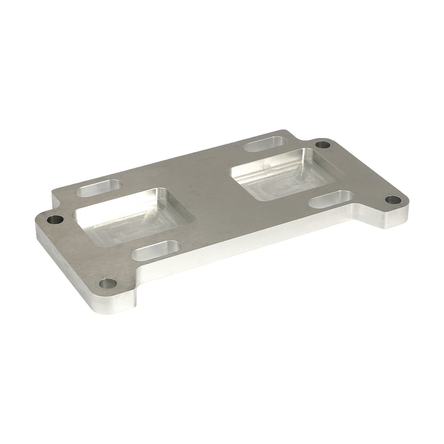 CPV, transmission mount plate aluminum, 3/4" offset